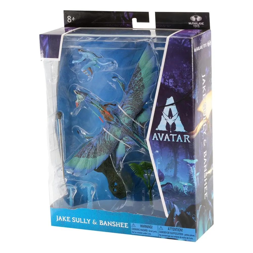 Avatar W.O.P Deluxe figurine de acțiune mari Jake Sully & Banshee poza produsului