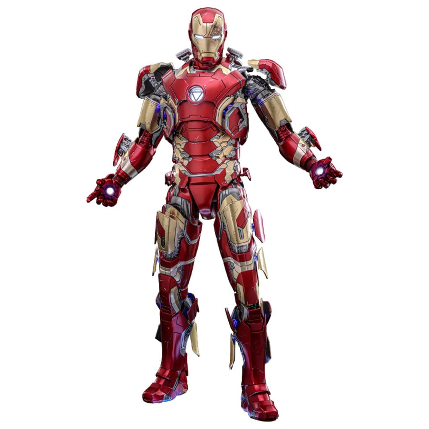 Avengers: Age of Ultron Movie Masterpiece Figurina de actiune din metal turnat 1/6 Iron Man Mark XLIII (2.0) 32 cm poza produsului