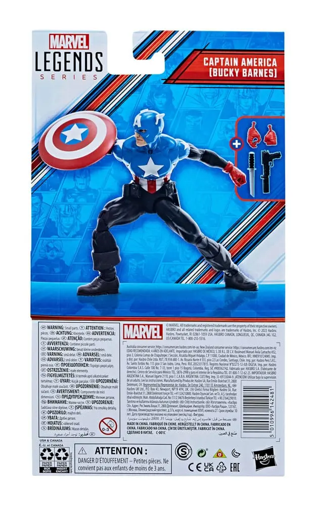 Avengers: Beyond Earth's Mightiest Marvel Legends figurină de acțiune Captain America (Bucky Barnes) 15 cm poza produsului