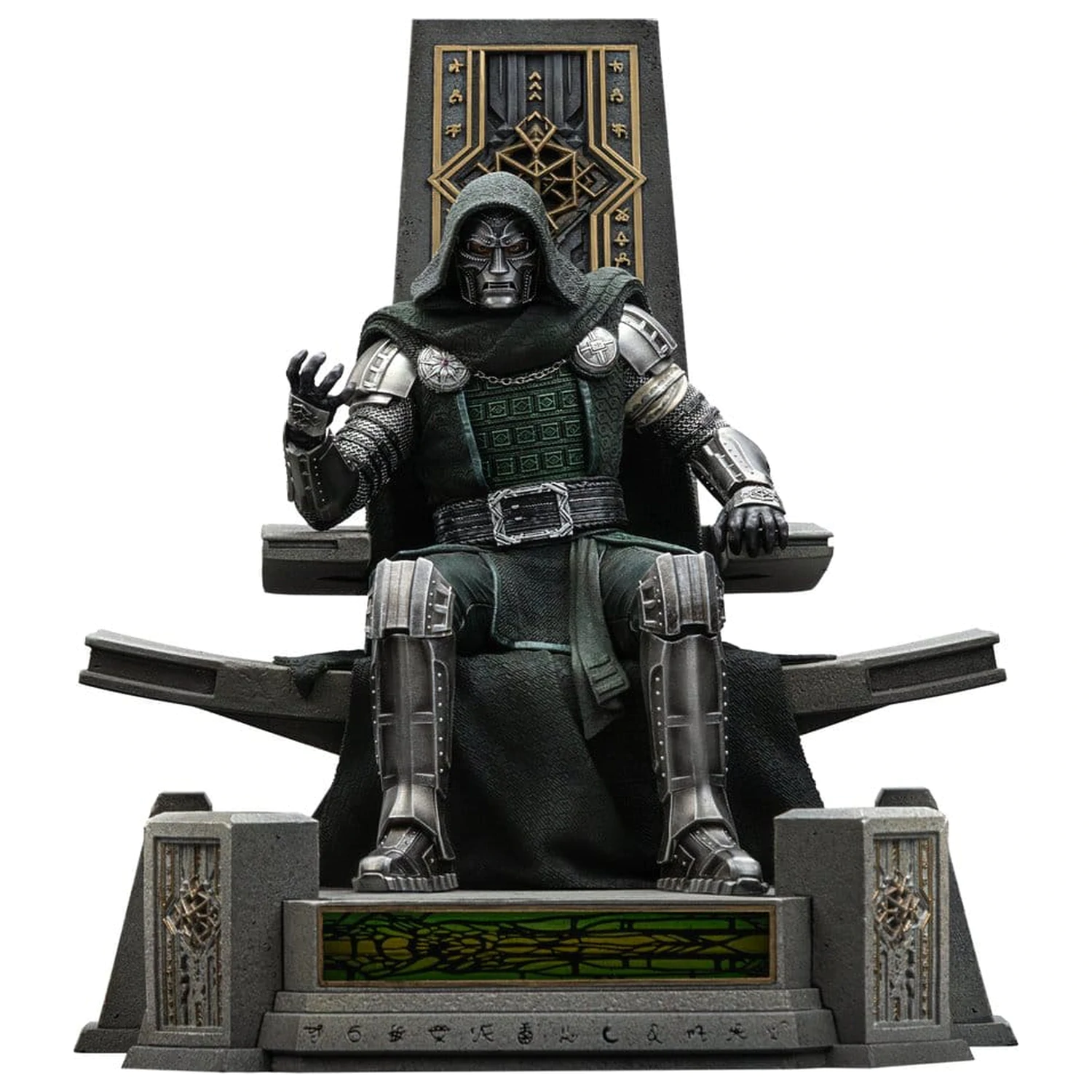 Avengers: Doomsday Art Statuie Scară 1/10 Doctor Doom on Throne 22 cm poza produsului