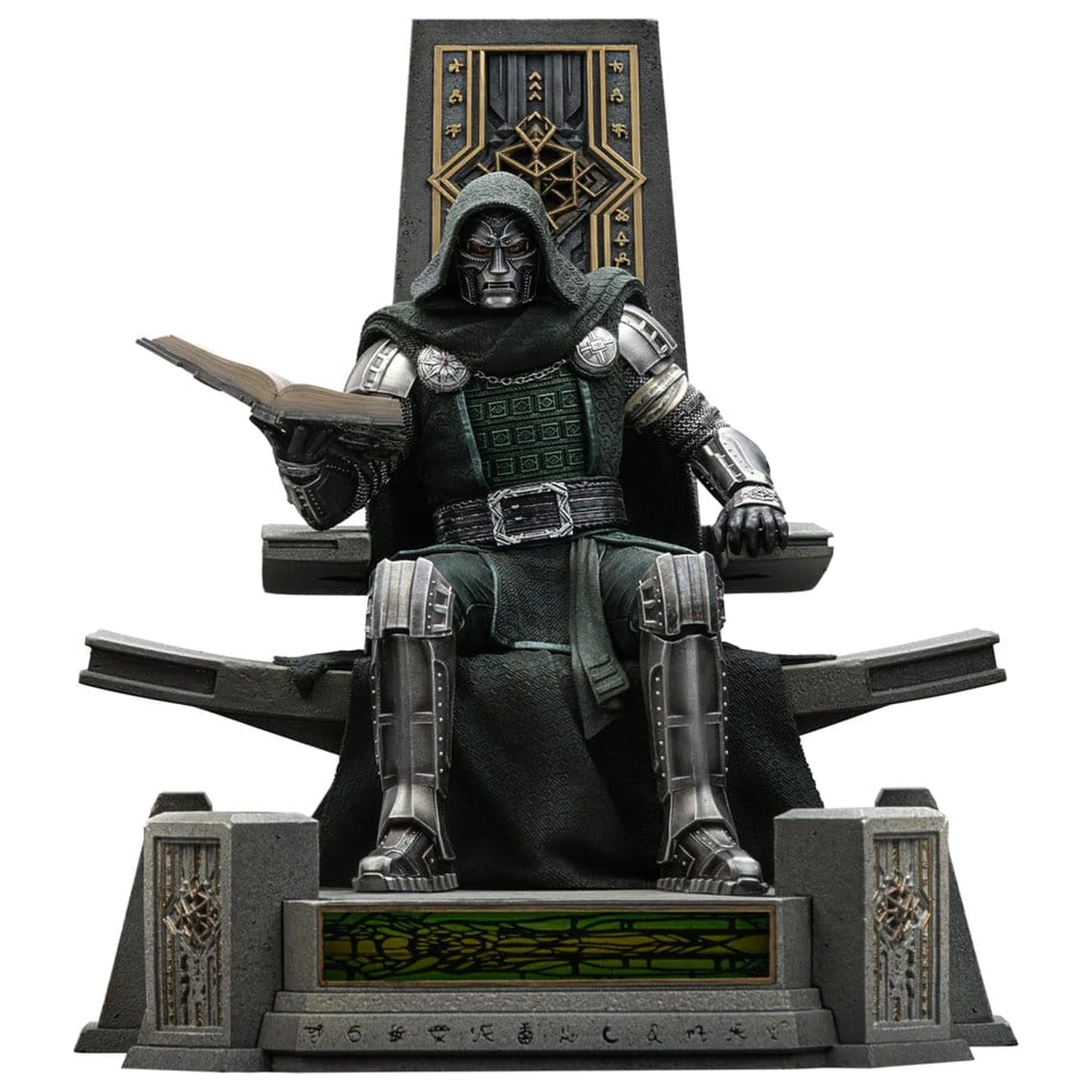 Avengers: Doomsday Art Statuie Scară 1/10 Doctor Doom on Throne 22 cm poza produsului