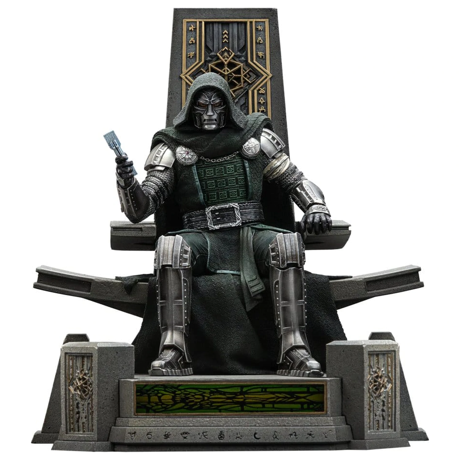 Avengers: Doomsday Art Statuie Scară 1/10 Doctor Doom on Throne 22 cm poza produsului