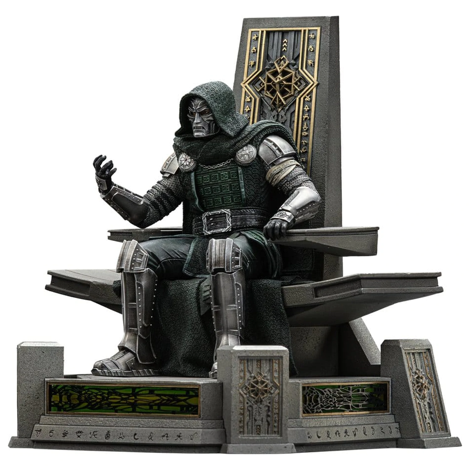 Avengers: Doomsday Art Statuie Scară 1/10 Doctor Doom on Throne 22 cm poza produsului