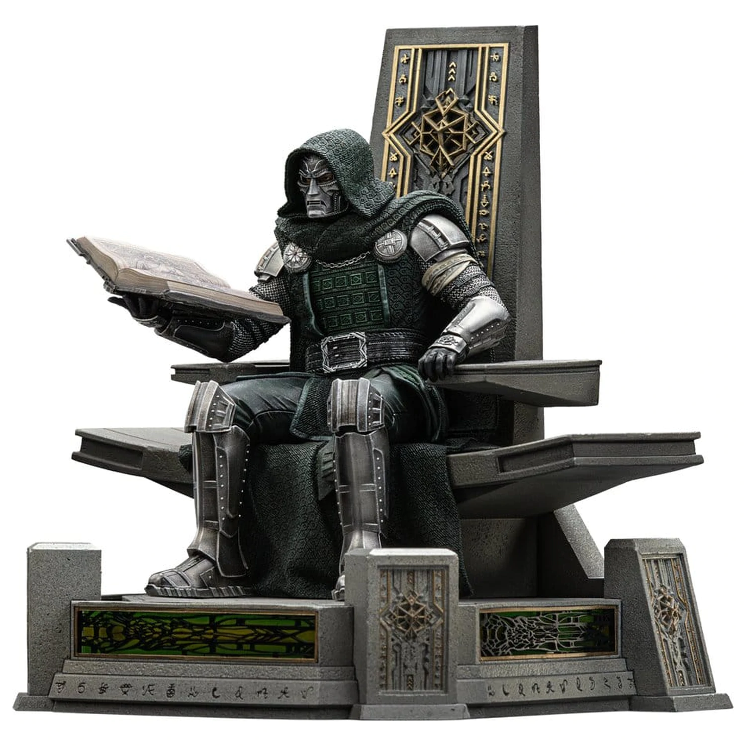 Avengers: Doomsday Art Statuie Scară 1/10 Doctor Doom on Throne 22 cm poza produsului