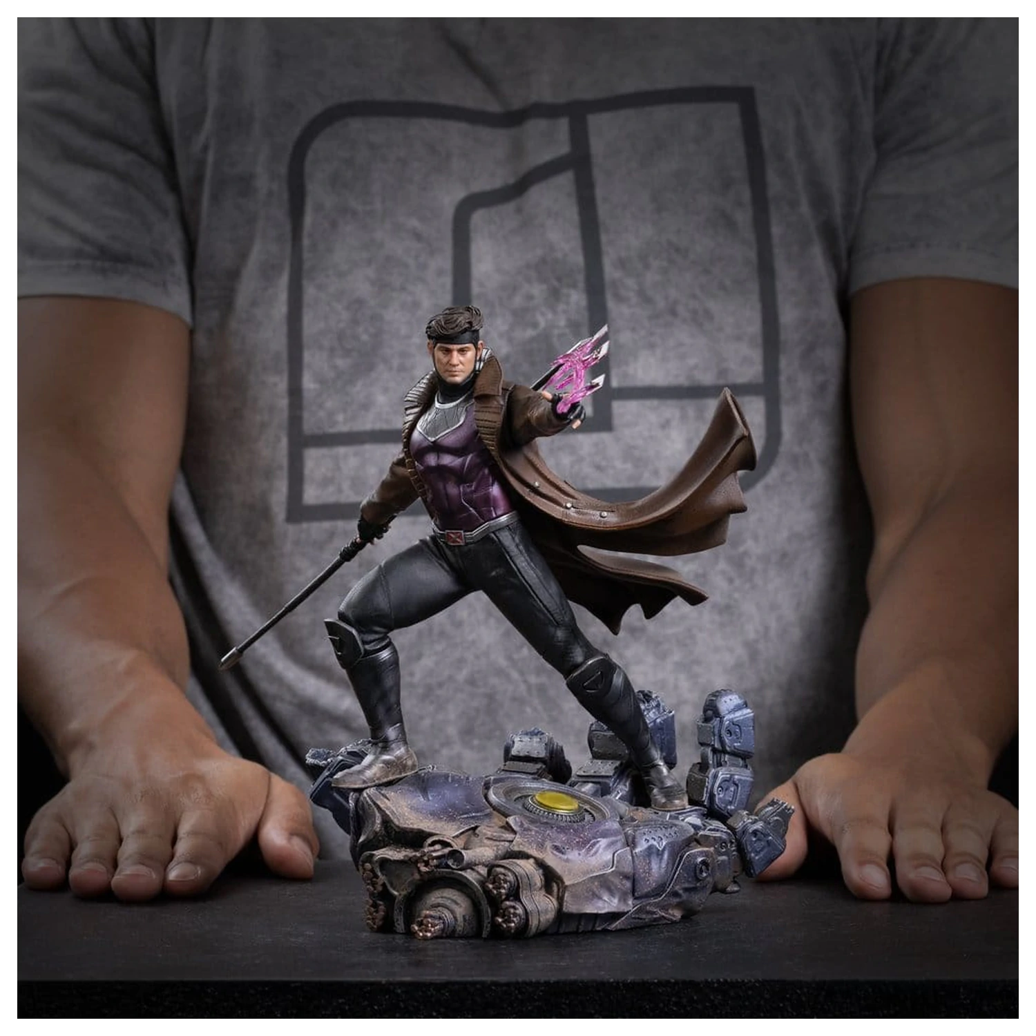 Avengers: Doomsday BDS Art Scale Statuie 1/10 Gambit 23 cm poza produsului