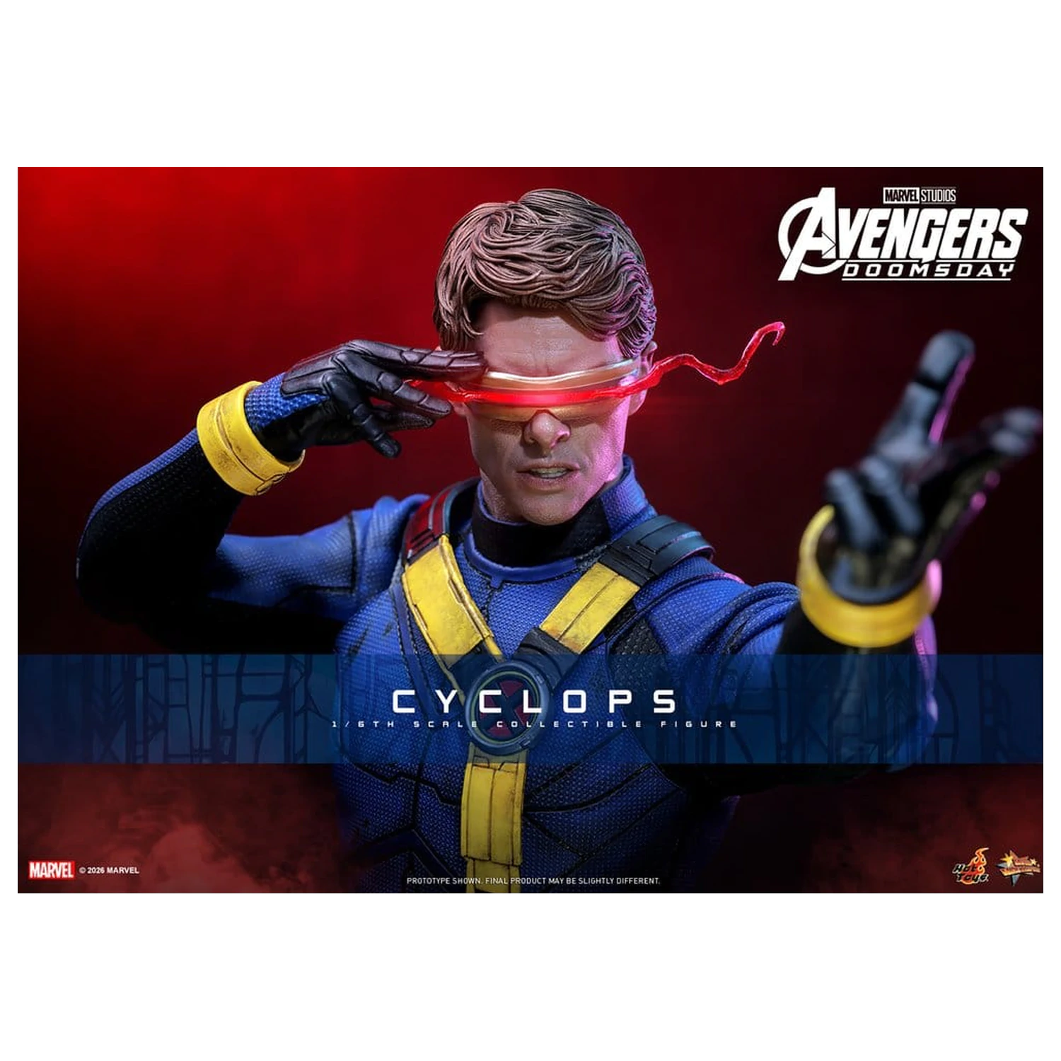 Avengers: Doomsday Movie Masterpiece figurina de actiune 1/6 Cyclops 30 cm poza produsului