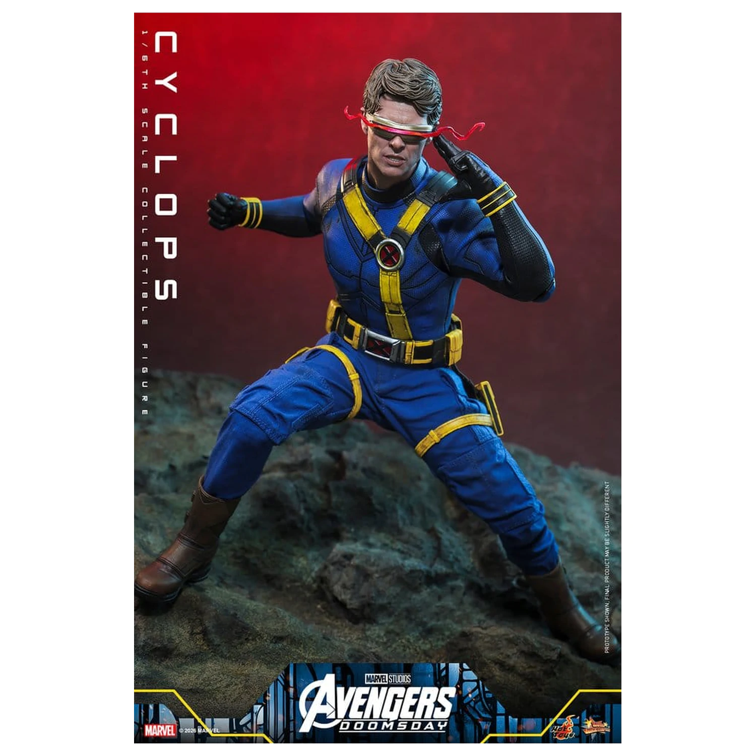 Avengers: Doomsday Movie Masterpiece figurina de actiune 1/6 Cyclops 30 cm poza produsului