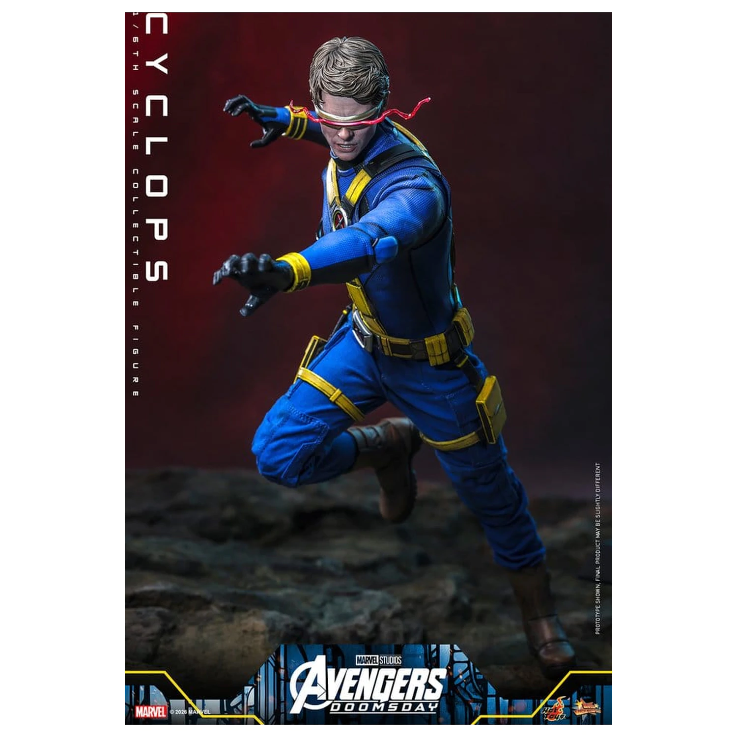Avengers: Doomsday Movie Masterpiece figurina de actiune 1/6 Cyclops 30 cm poza produsului