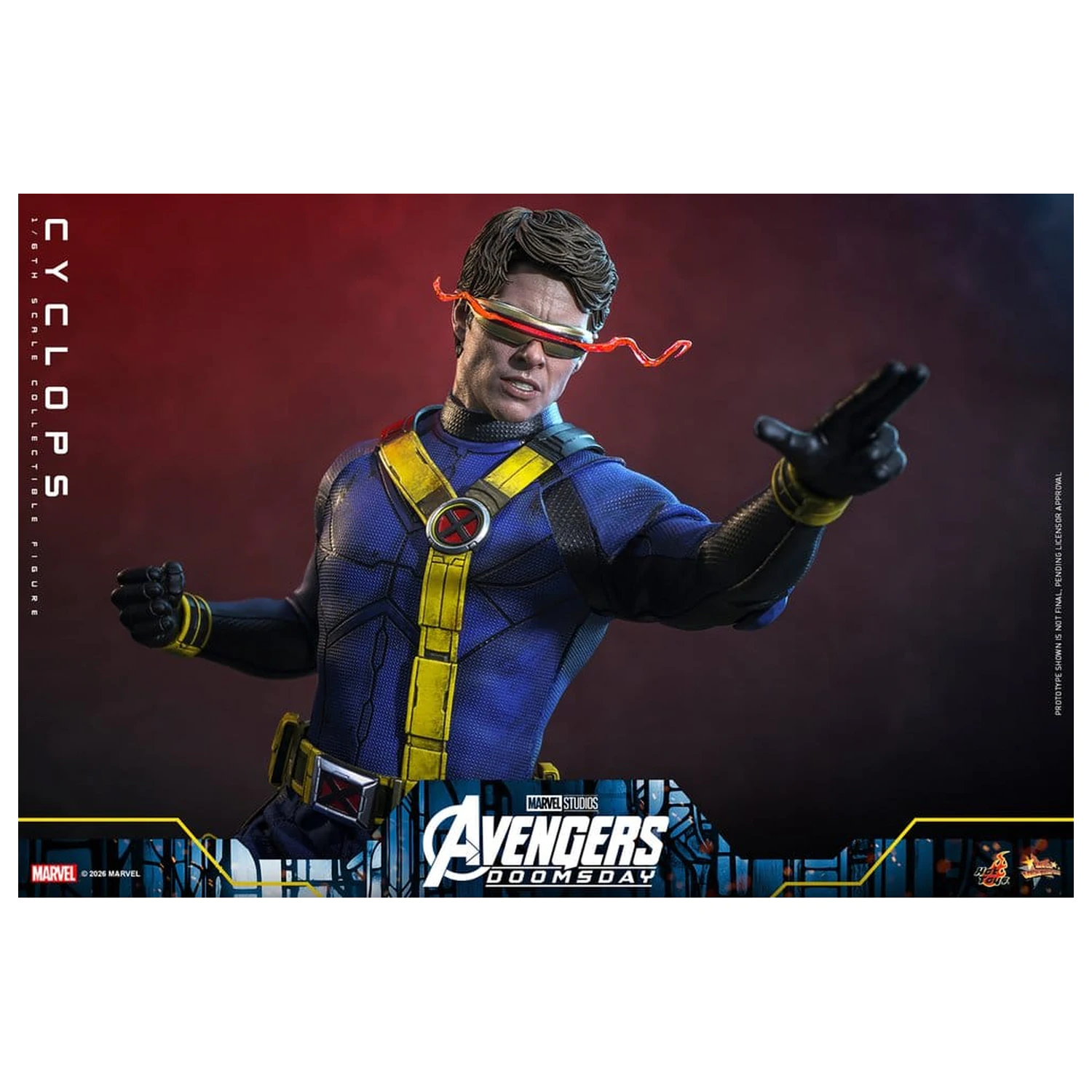 Avengers: Doomsday Movie Masterpiece figurina de actiune 1/6 Cyclops 30 cm poza produsului