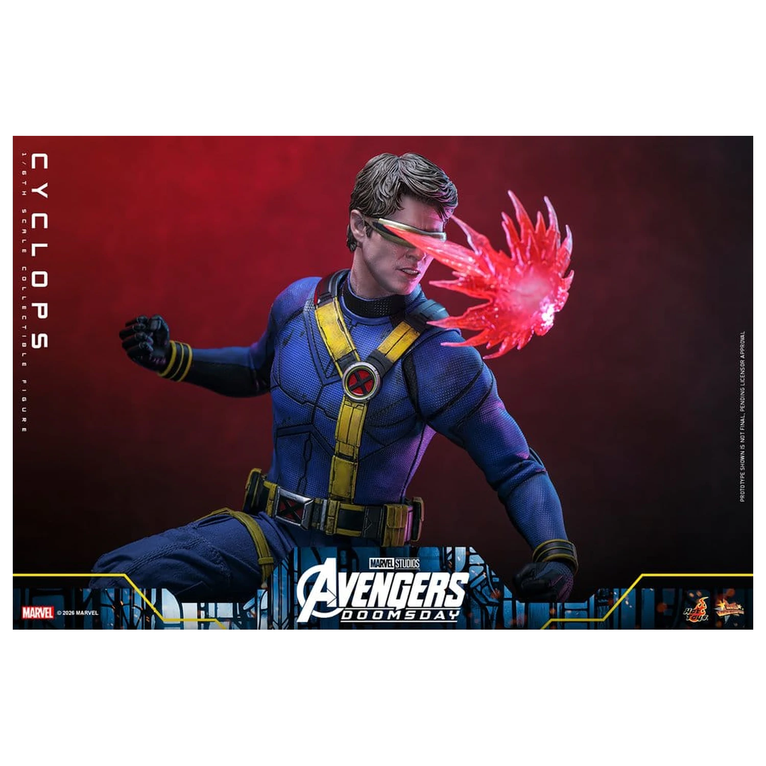 Avengers: Doomsday Movie Masterpiece figurina de actiune 1/6 Cyclops 30 cm poza produsului