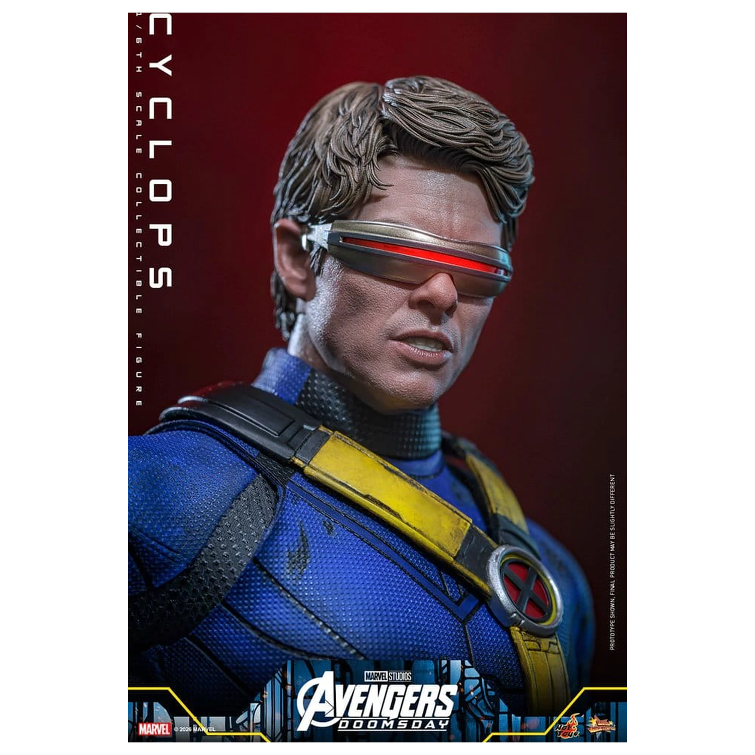 Avengers: Doomsday Movie Masterpiece figurina de actiune 1/6 Cyclops 30 cm poza produsului