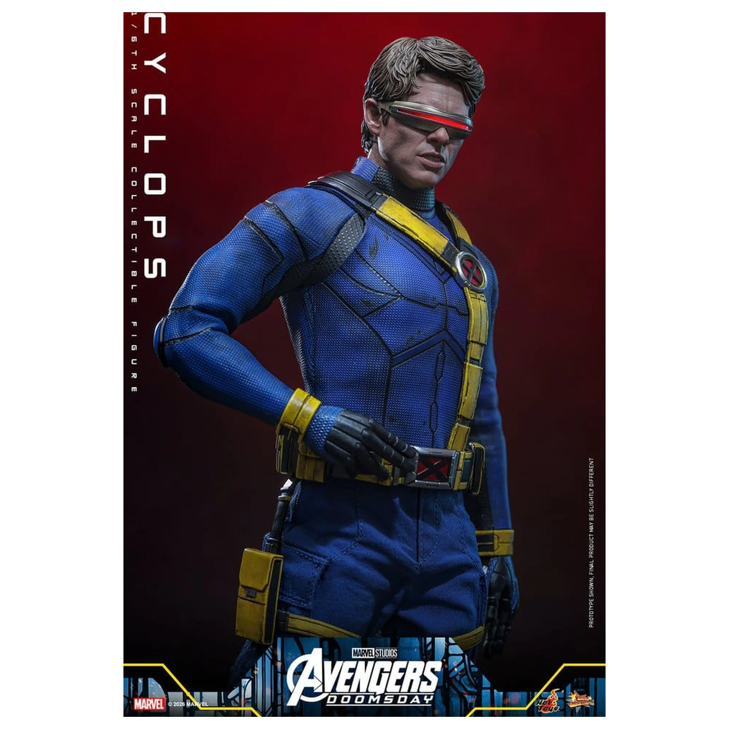 Avengers: Doomsday Movie Masterpiece figurina de actiune 1/6 Cyclops 30 cm poza produsului