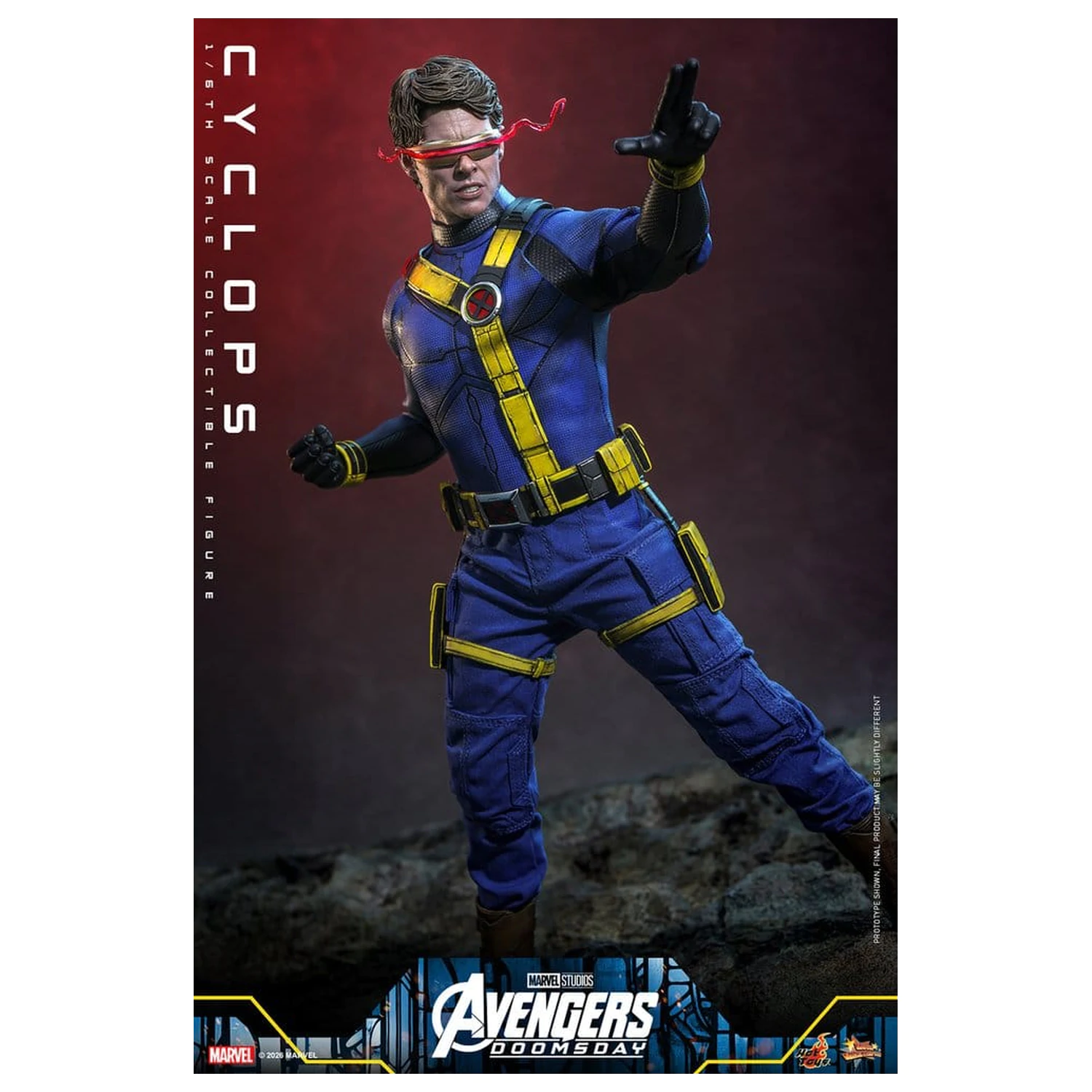 Avengers: Doomsday Movie Masterpiece figurina de actiune 1/6 Cyclops 30 cm poza produsului