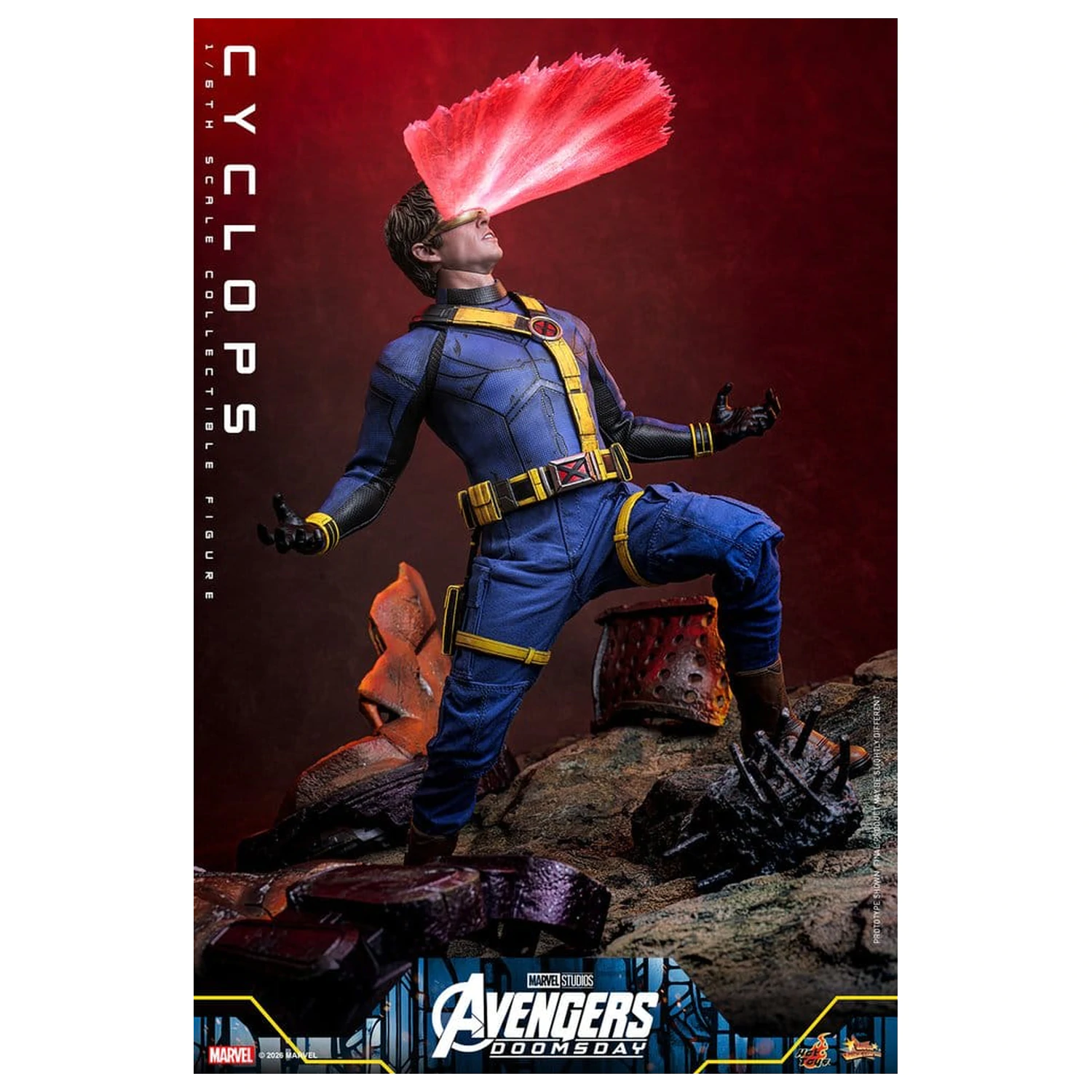 Avengers: Doomsday Movie Masterpiece figurina de actiune 1/6 Cyclops 30 cm poza produsului