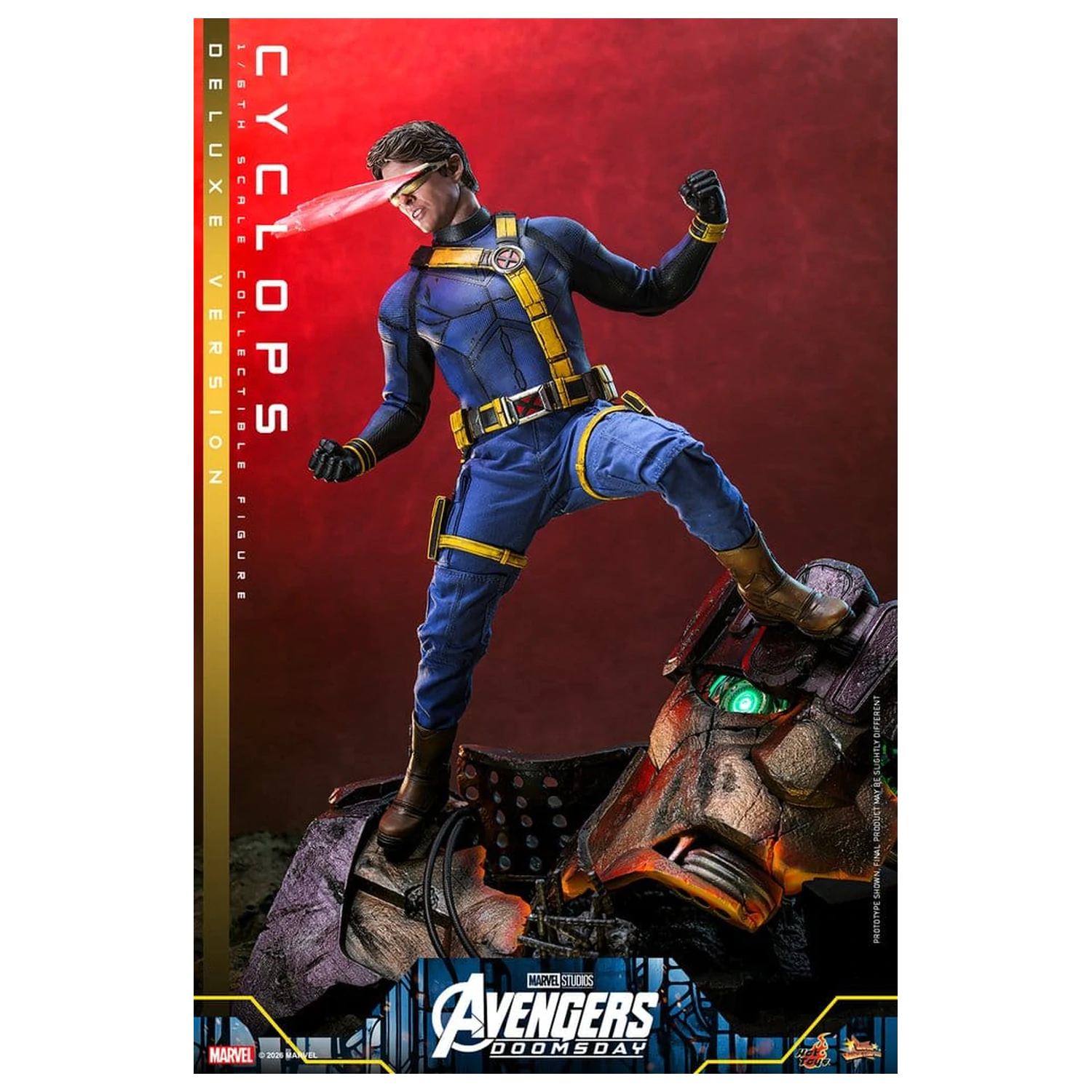 Avengers: Doomsday Movie Masterpiece figurina de actiune 1/6 Cyclops (Deluxe Version) 30 cm poza produsului