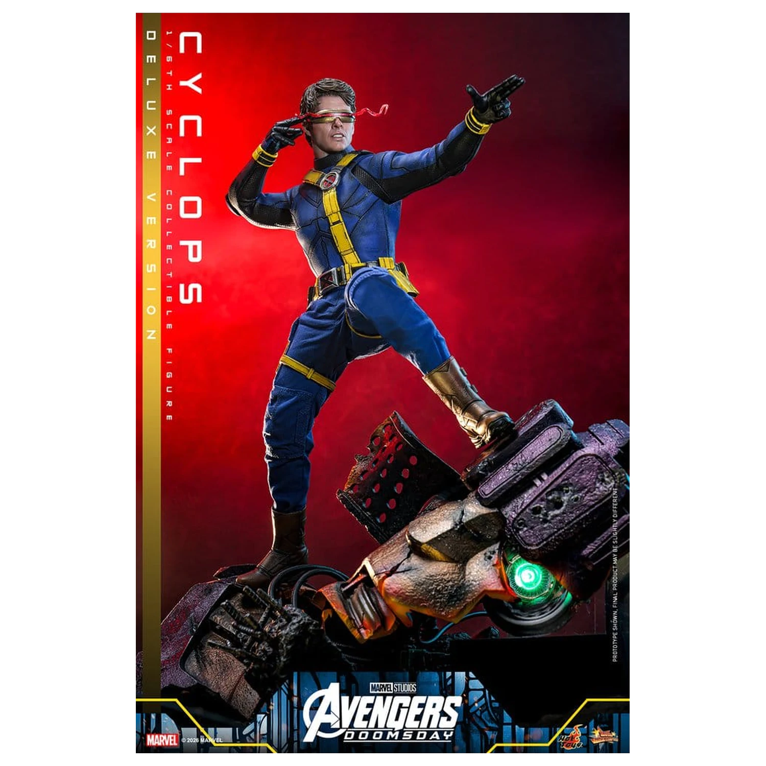 Avengers: Doomsday Movie Masterpiece figurina de actiune 1/6 Cyclops (Deluxe Version) 30 cm poza produsului