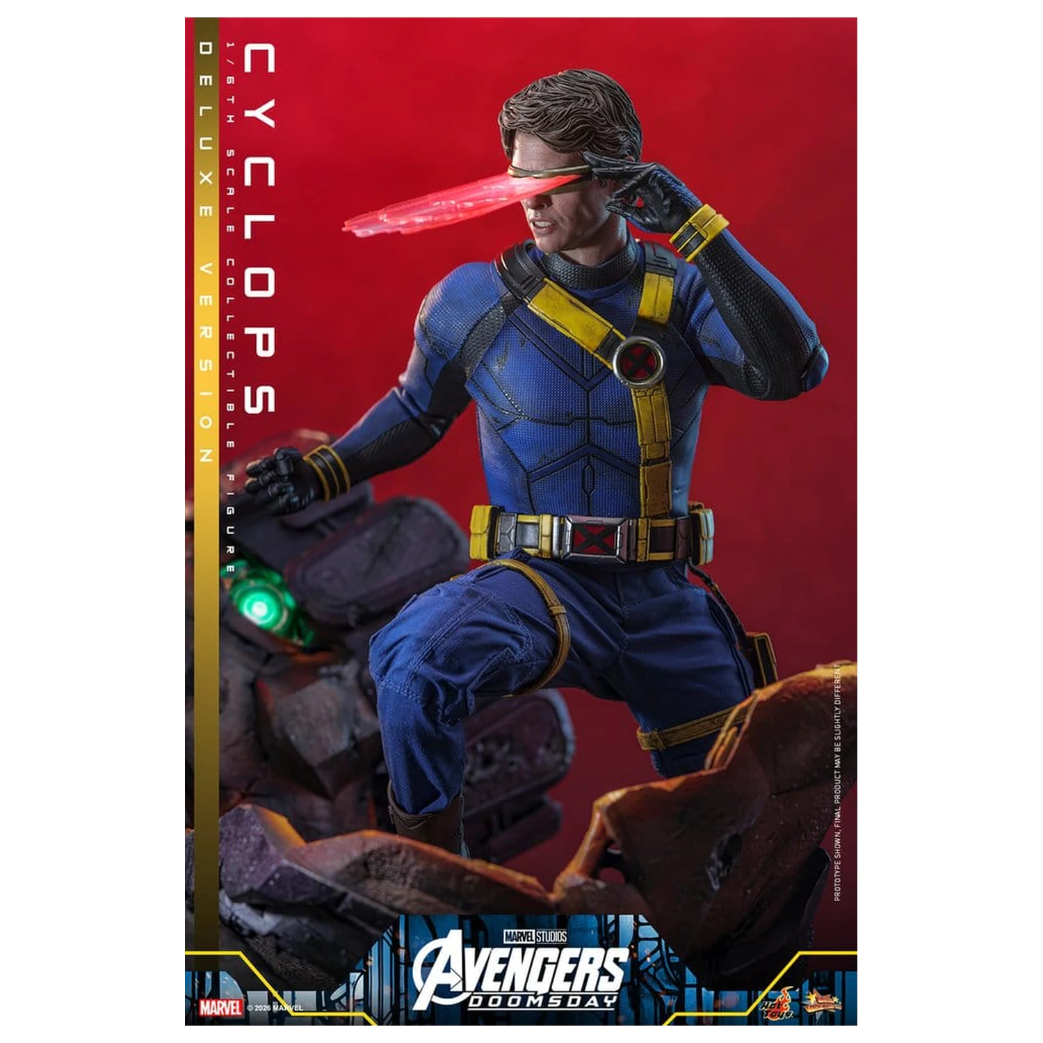 Avengers: Doomsday Movie Masterpiece figurina de actiune 1/6 Cyclops (Deluxe Version) 30 cm poza produsului