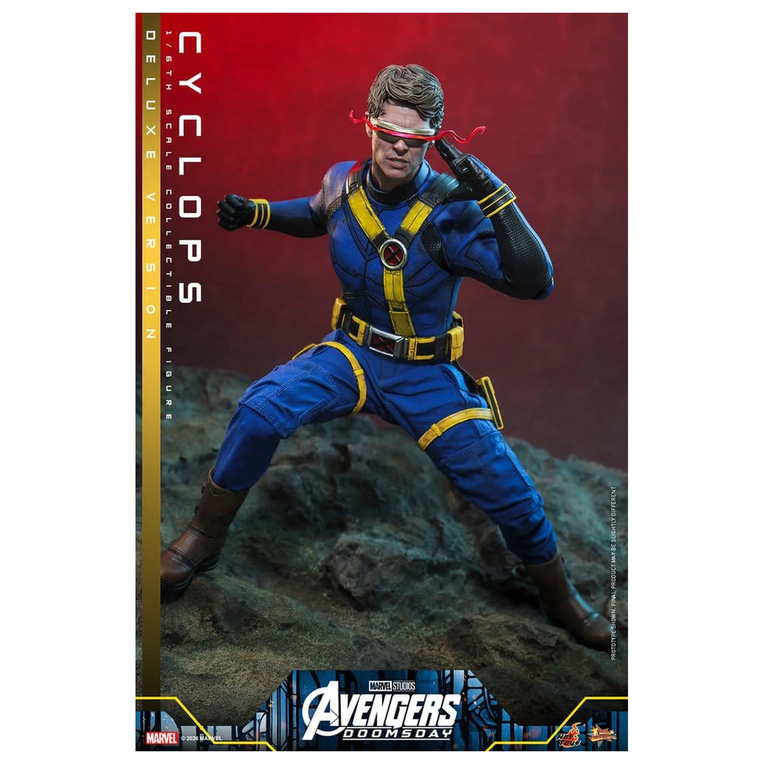 Avengers: Doomsday Movie Masterpiece figurina de actiune 1/6 Cyclops (Deluxe Version) 30 cm poza produsului