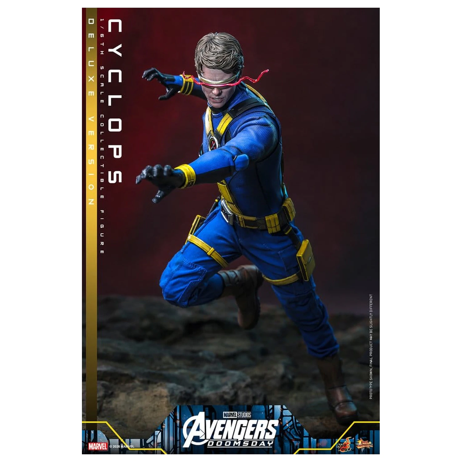 Avengers: Doomsday Movie Masterpiece figurina de actiune 1/6 Cyclops (Deluxe Version) 30 cm poza produsului