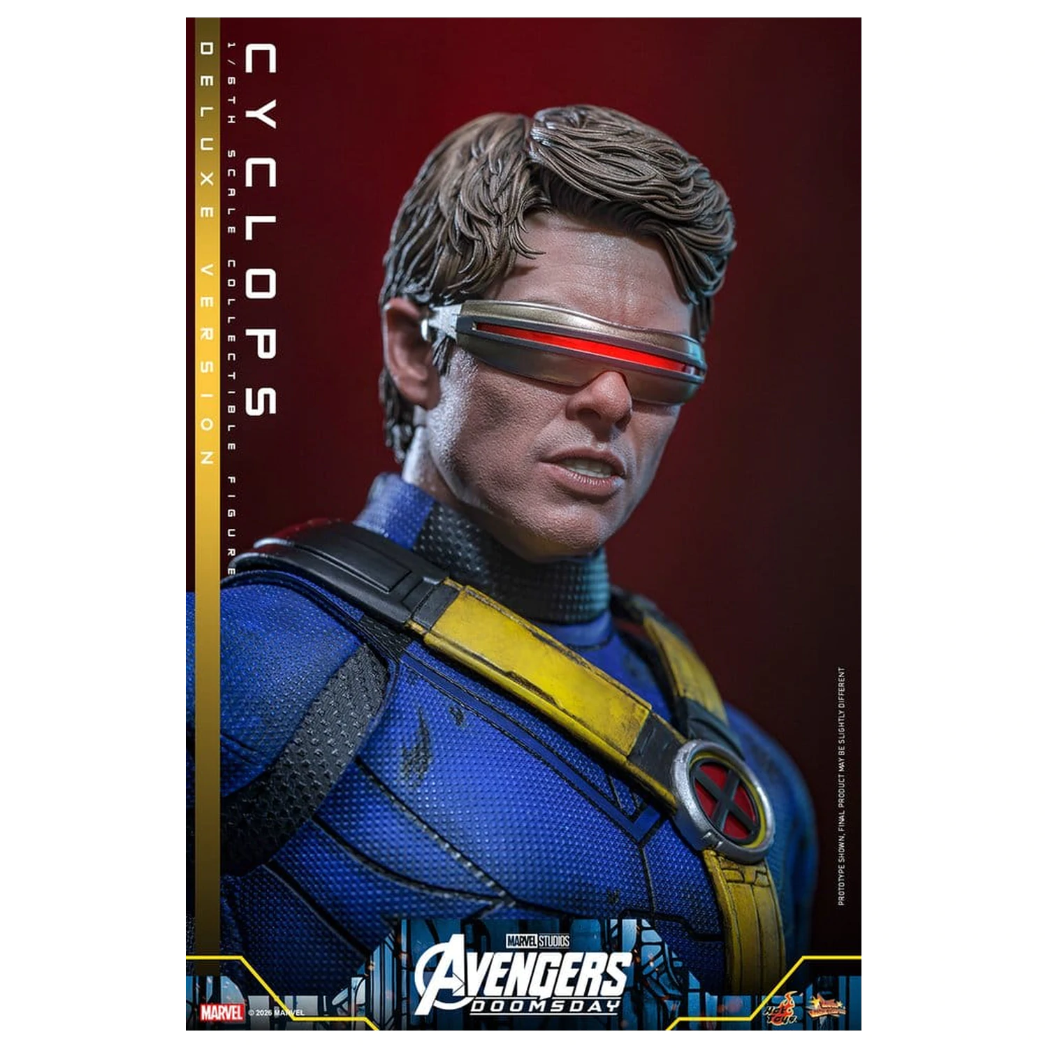 Avengers: Doomsday Movie Masterpiece figurina de actiune 1/6 Cyclops (Deluxe Version) 30 cm poza produsului