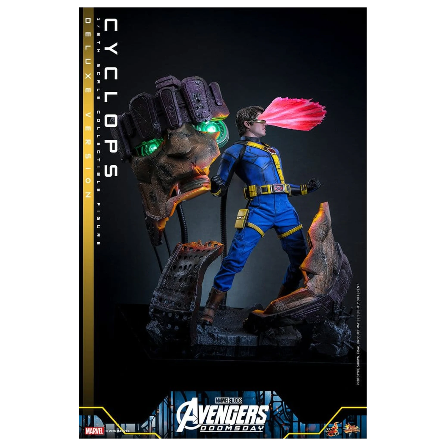Avengers: Doomsday Movie Masterpiece figurina de actiune 1/6 Cyclops (Deluxe Version) 30 cm poza produsului