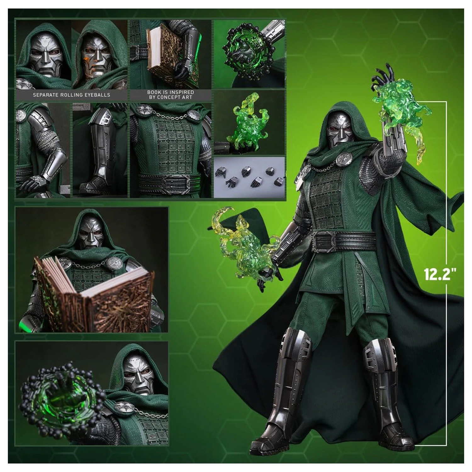 Avengers: Doomsday Movie Masterpiece figurina de actiune 1/6 Doctor Doom 31 cm poza produsului