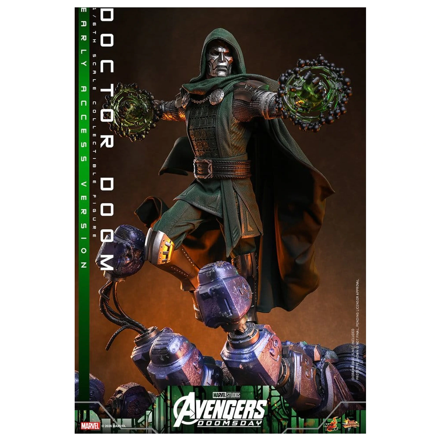 Avengers: Doomsday Movie Masterpiece figurina de actiune 1/6 Doctor Doom 31 cm poza produsului