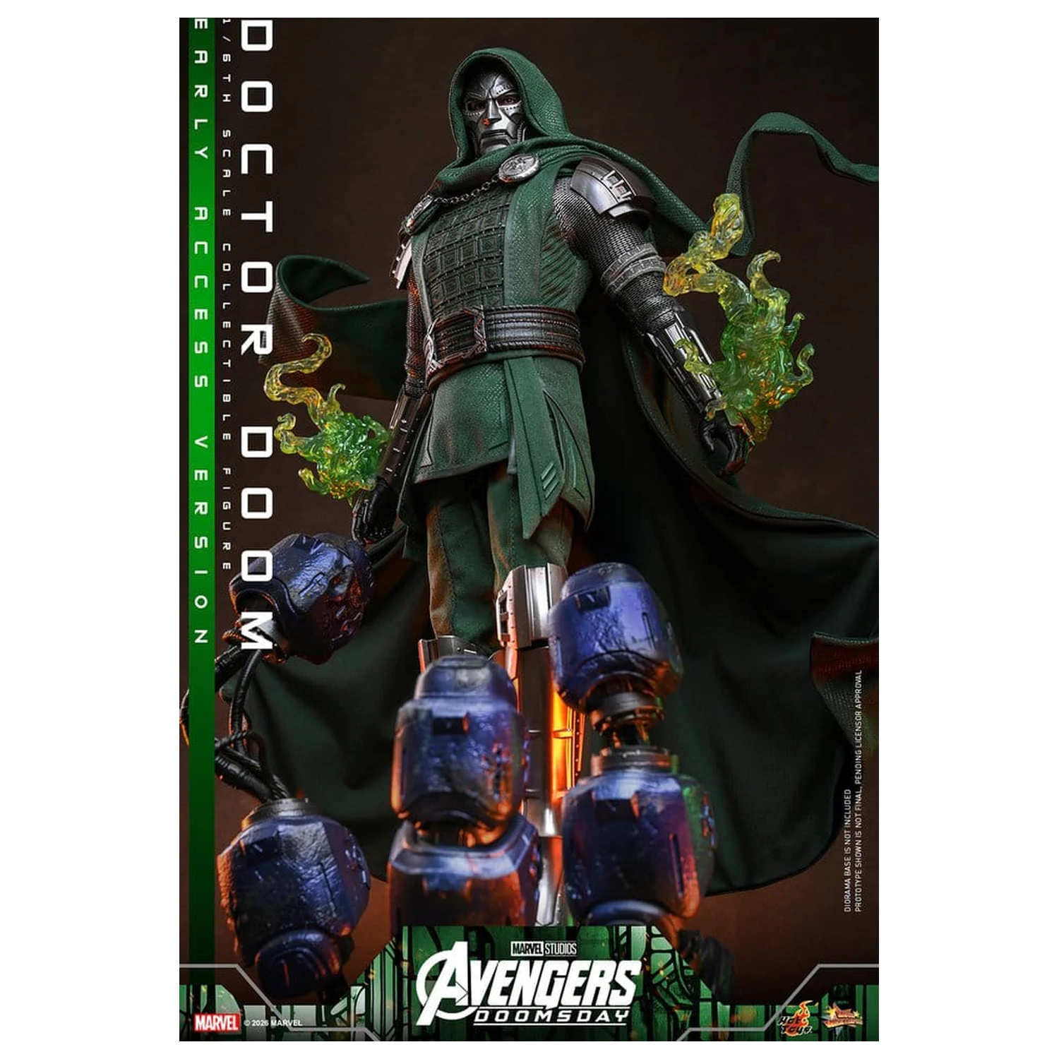 Avengers: Doomsday Movie Masterpiece figurina de actiune 1/6 Doctor Doom 31 cm poza produsului