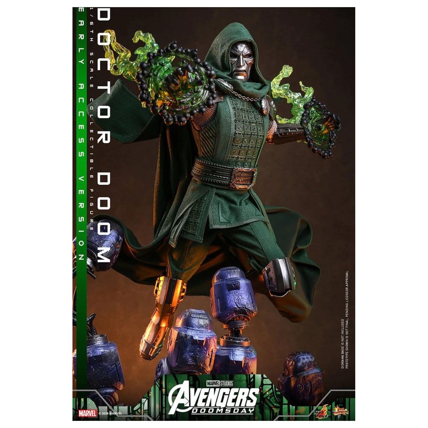Avengers: Doomsday Movie Masterpiece figurina de actiune 1/6 Doctor Doom 31 cm poza produsului