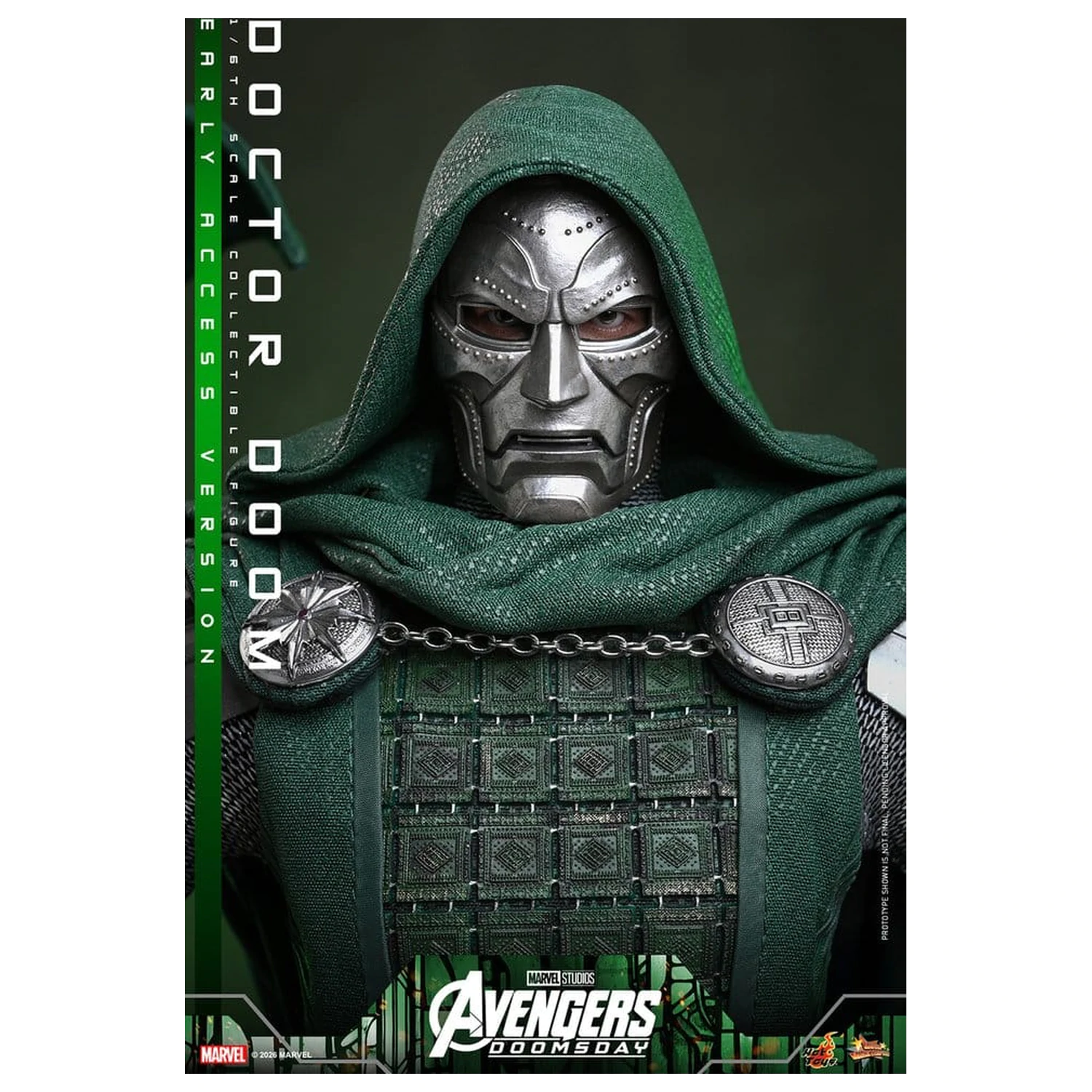 Avengers: Doomsday Movie Masterpiece figurina de actiune 1/6 Doctor Doom 31 cm poza produsului
