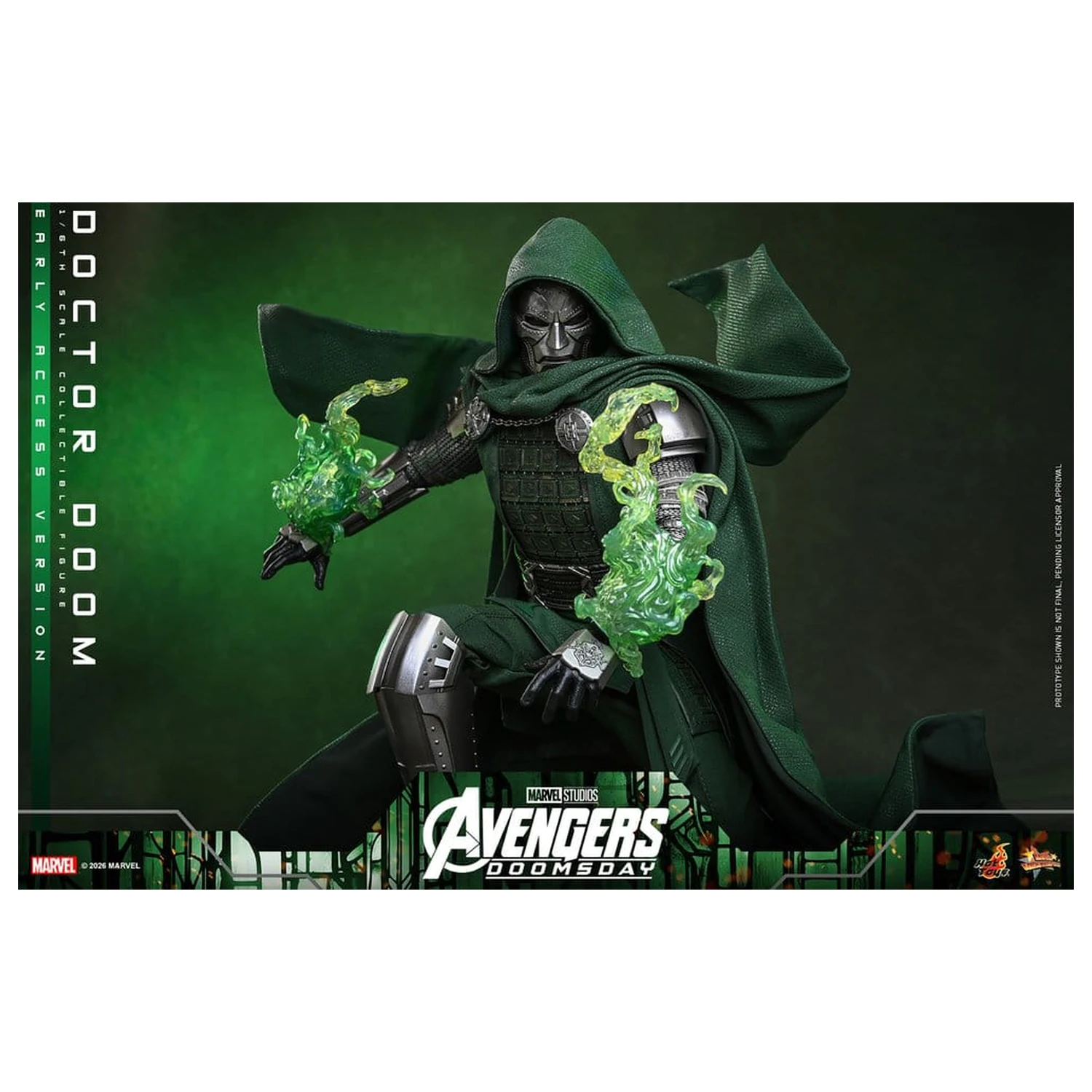 Avengers: Doomsday Movie Masterpiece figurina de actiune 1/6 Doctor Doom 31 cm poza produsului