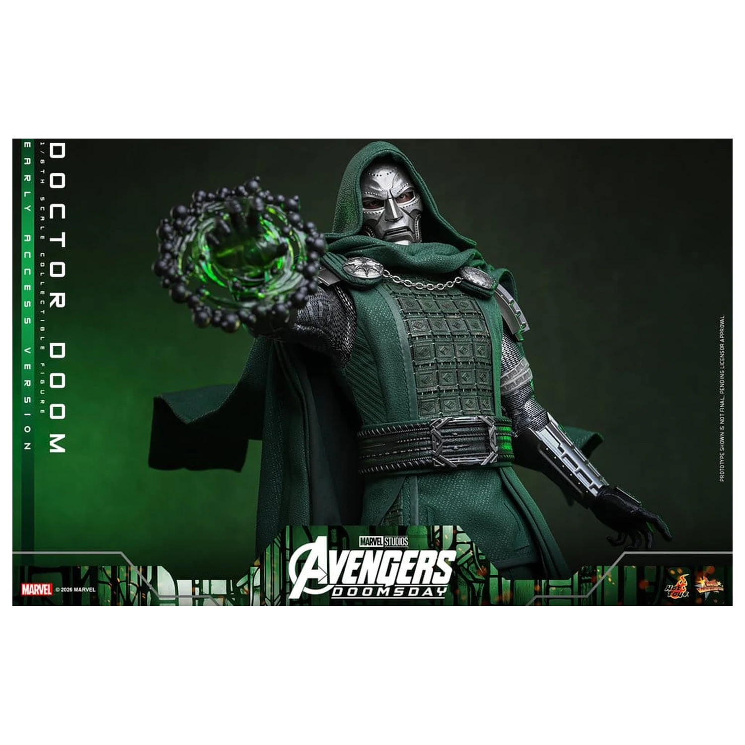 Avengers: Doomsday Movie Masterpiece figurina de actiune 1/6 Doctor Doom 31 cm poza produsului