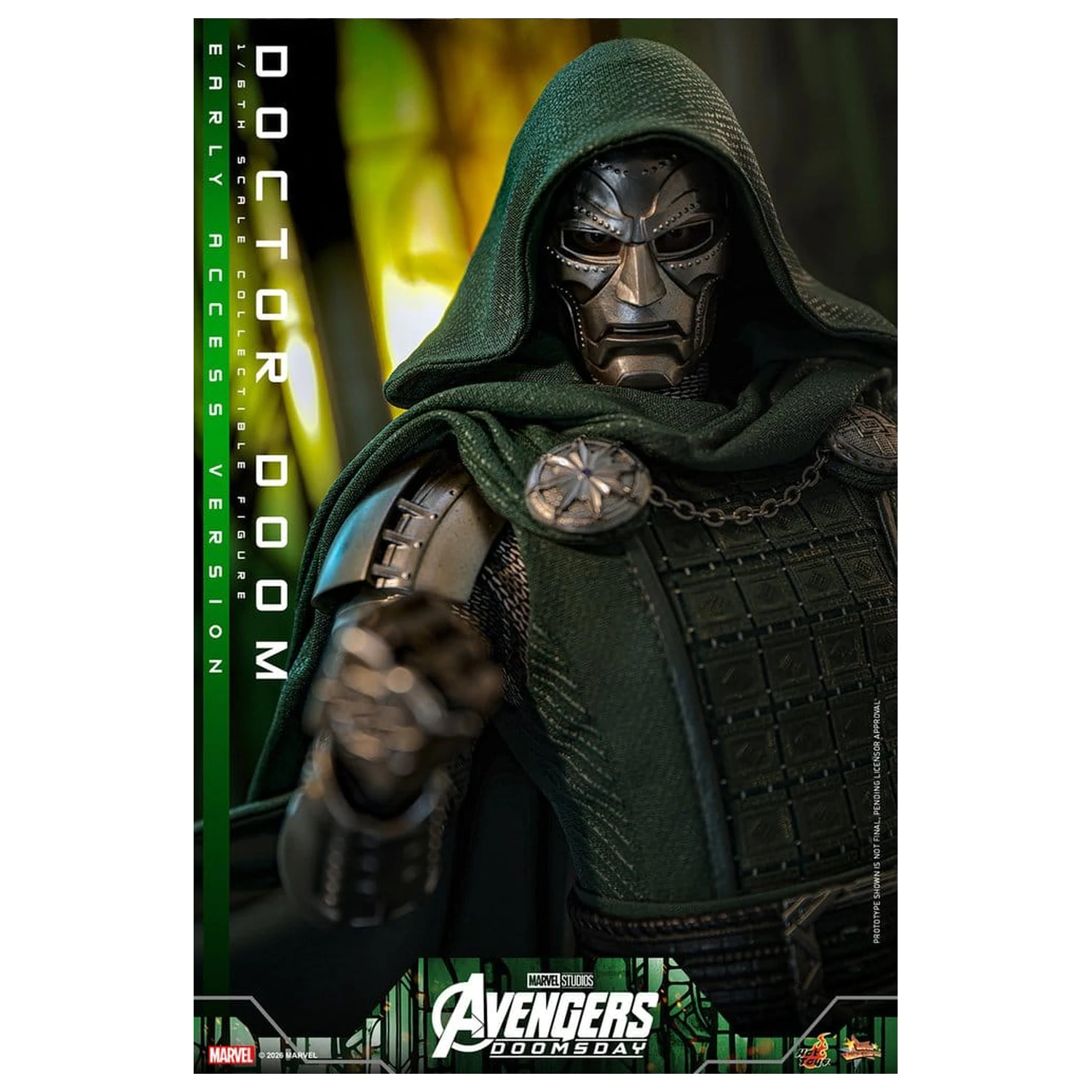 Avengers: Doomsday Movie Masterpiece figurina de actiune 1/6 Doctor Doom 31 cm poza produsului