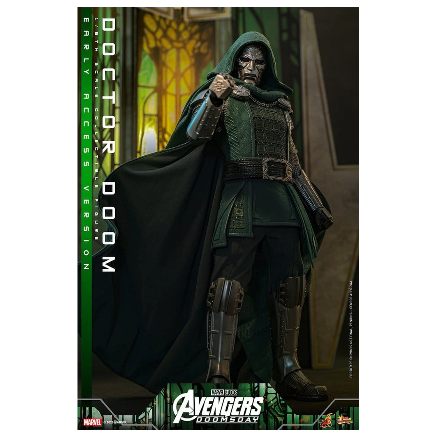 Avengers: Doomsday Movie Masterpiece figurina de actiune 1/6 Doctor Doom 31 cm poza produsului