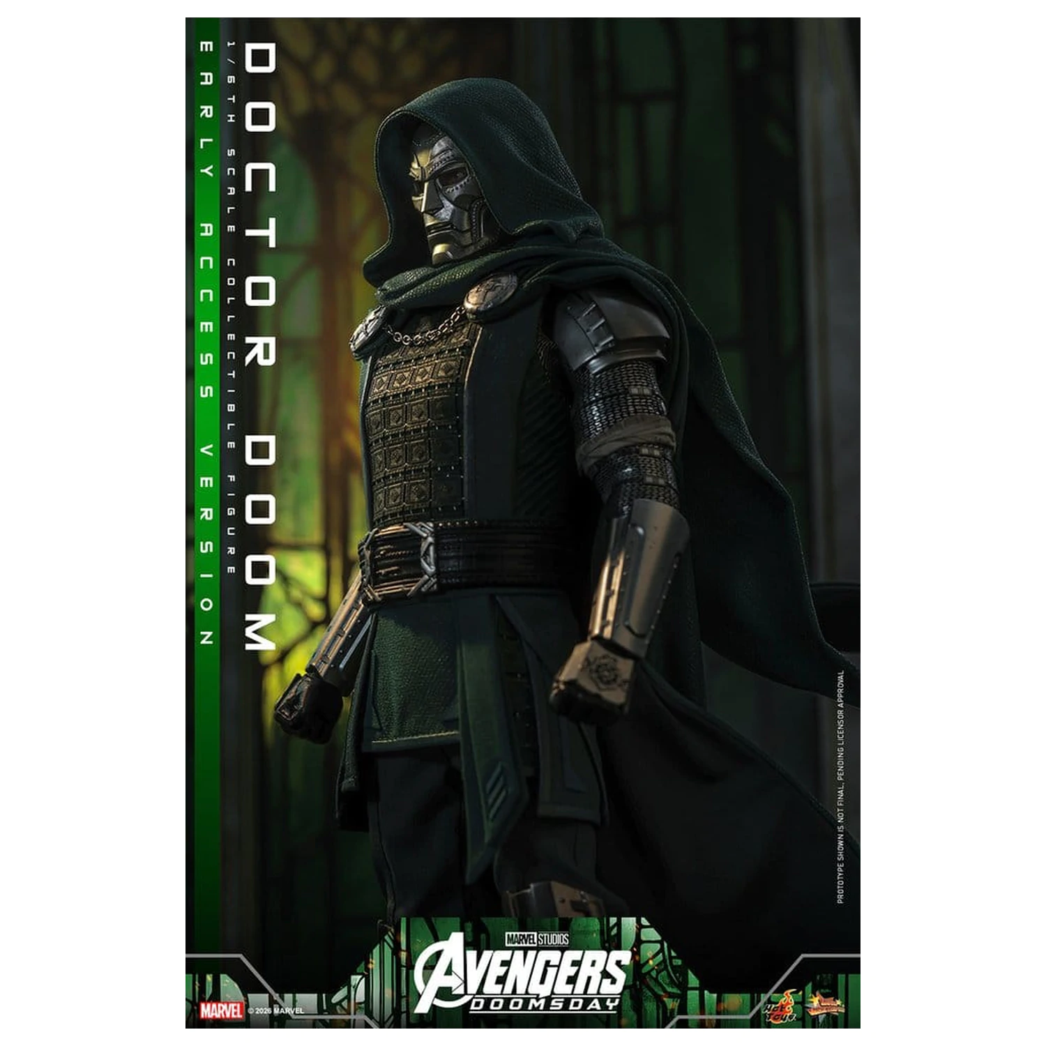 Avengers: Doomsday Movie Masterpiece figurina de actiune 1/6 Doctor Doom 31 cm poza produsului