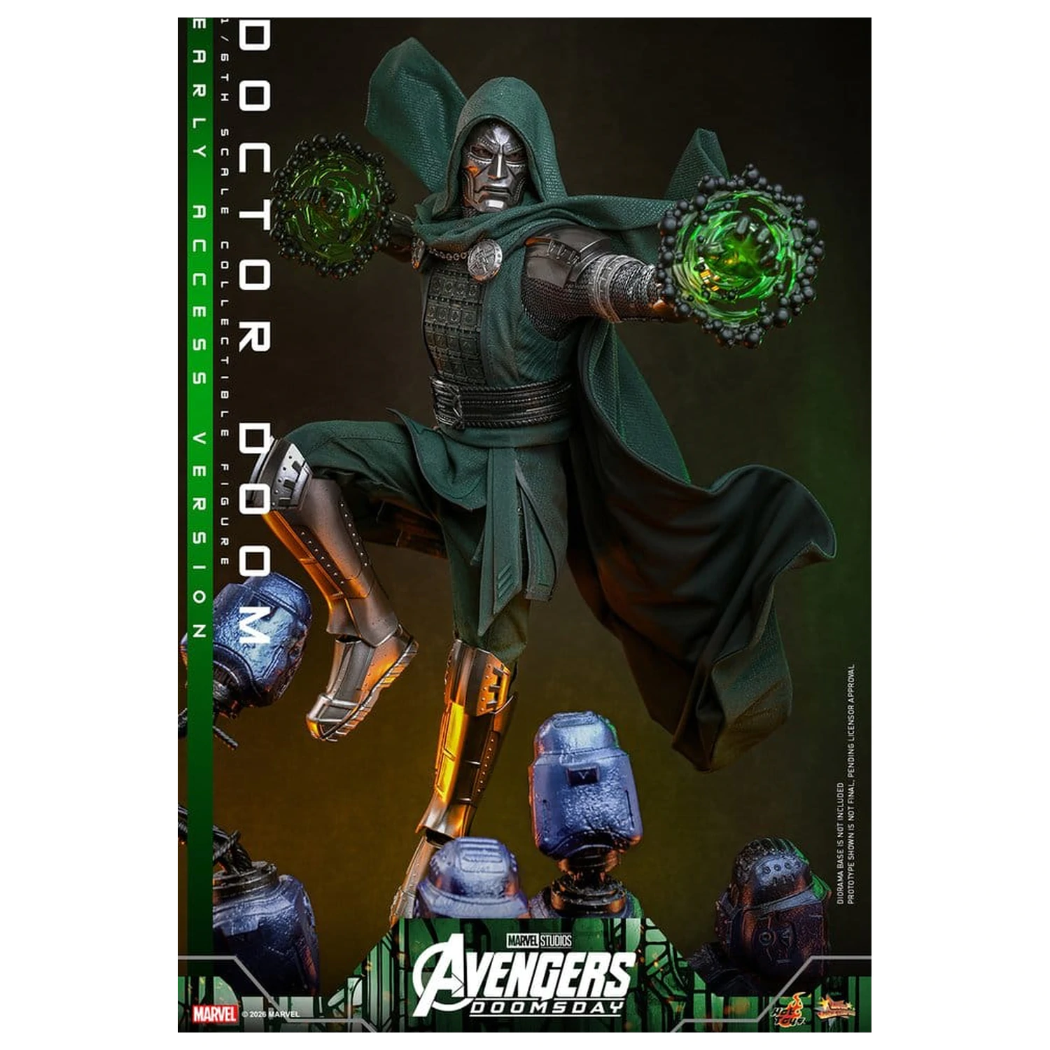Avengers: Doomsday Movie Masterpiece figurina de actiune 1/6 Doctor Doom 31 cm poza produsului