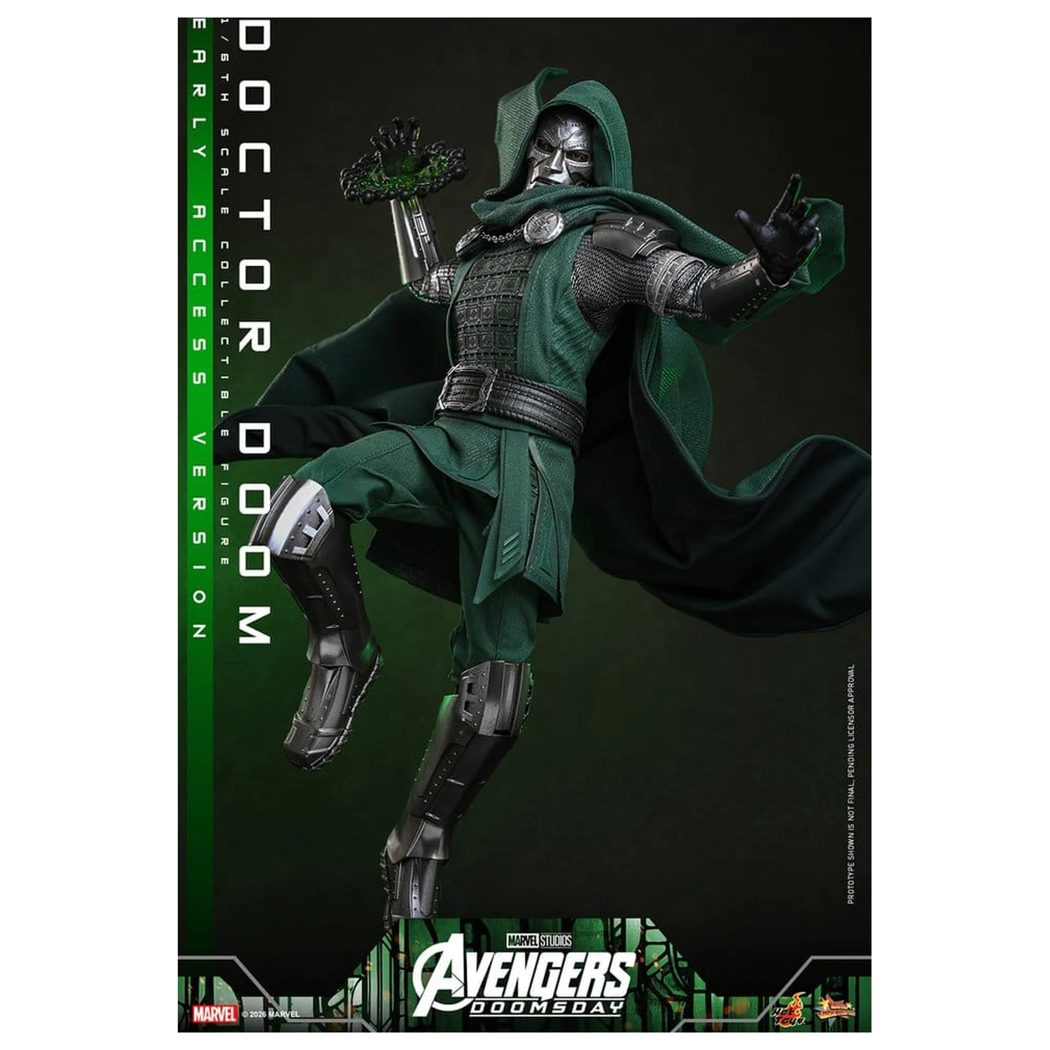 Avengers: Doomsday Movie Masterpiece figurina de actiune 1/6 Doctor Doom 31 cm poza produsului