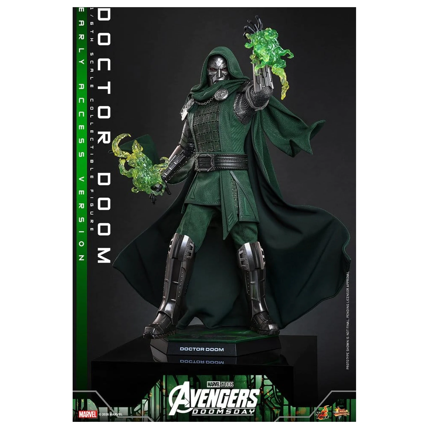 Avengers: Doomsday Movie Masterpiece figurina de actiune 1/6 Doctor Doom 31 cm poza produsului