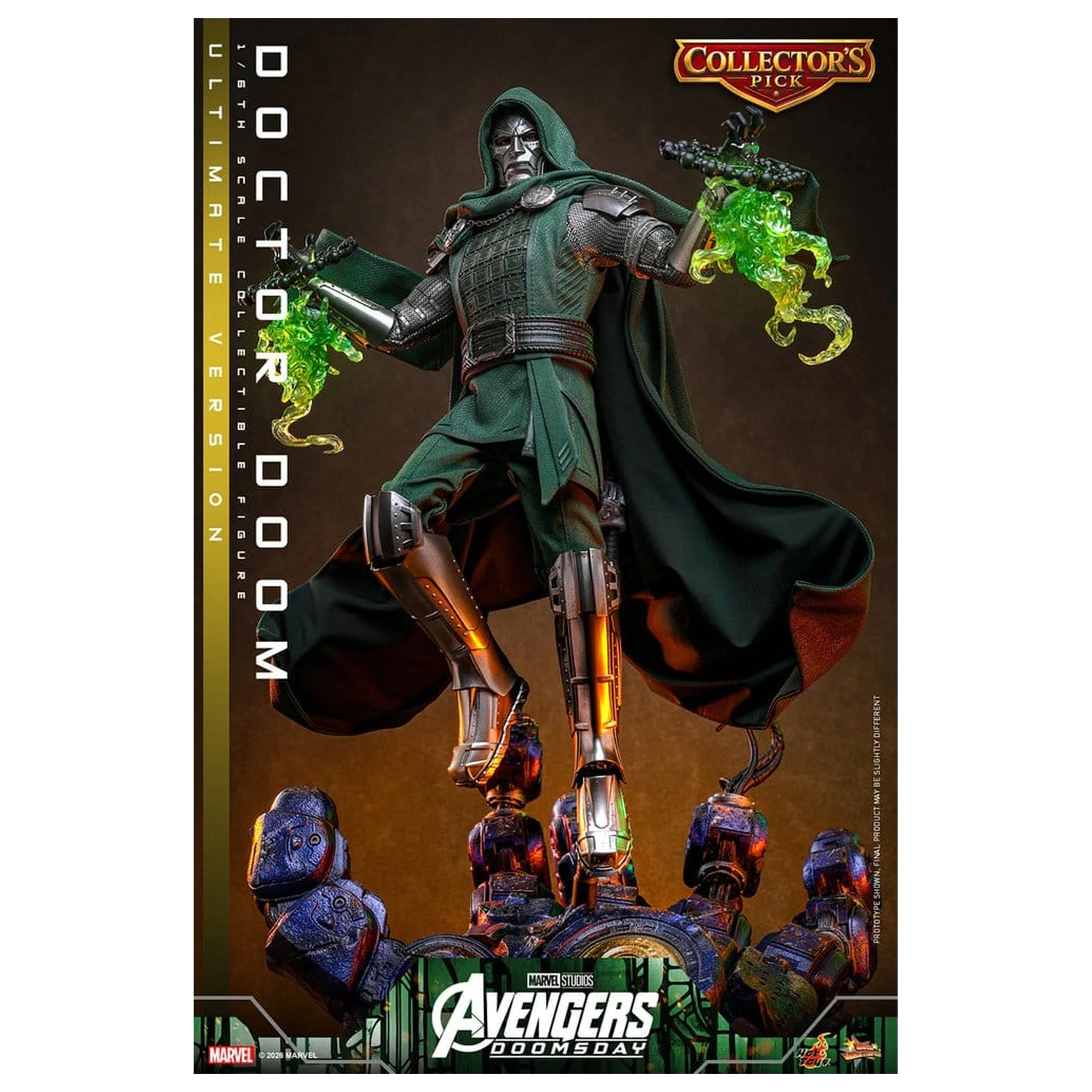Avengers: Doomsday Movie Masterpiece figurina de actiune 1/6 Doctor Doom (Ultimate Version) 31 cm poza produsului