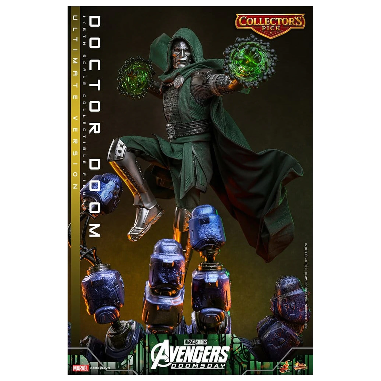 Avengers: Doomsday Movie Masterpiece figurina de actiune 1/6 Doctor Doom (Ultimate Version) 31 cm poza produsului