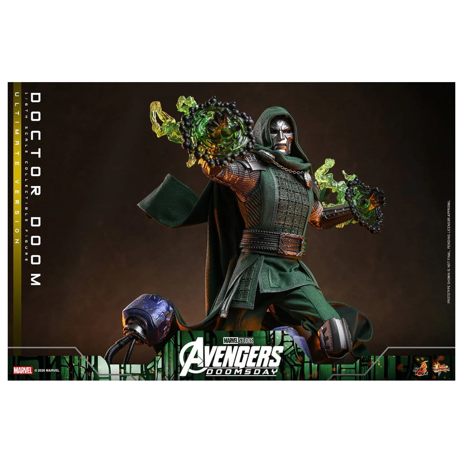 Avengers: Doomsday Movie Masterpiece figurina de actiune 1/6 Doctor Doom (Ultimate Version) 31 cm poza produsului