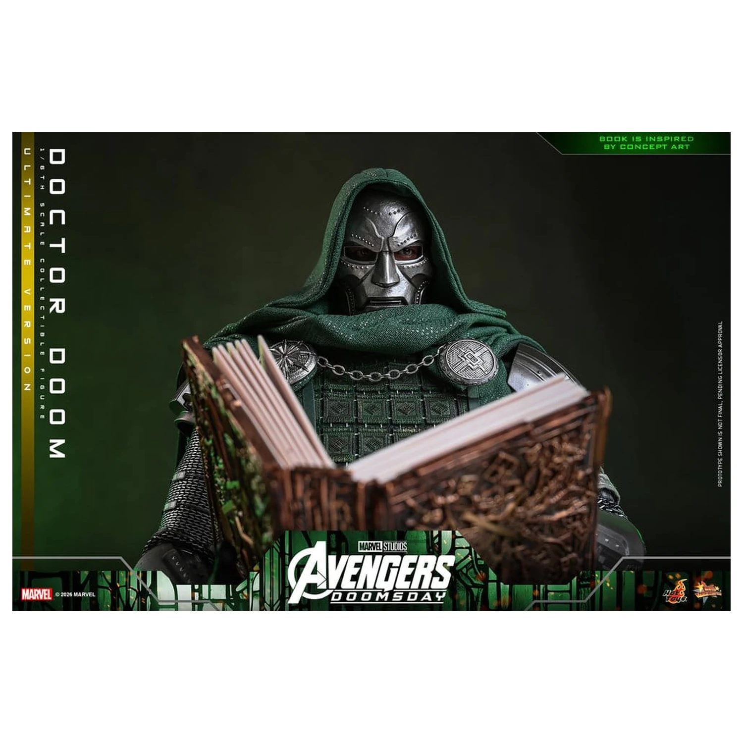 Avengers: Doomsday Movie Masterpiece figurina de actiune 1/6 Doctor Doom (Ultimate Version) 31 cm poza produsului
