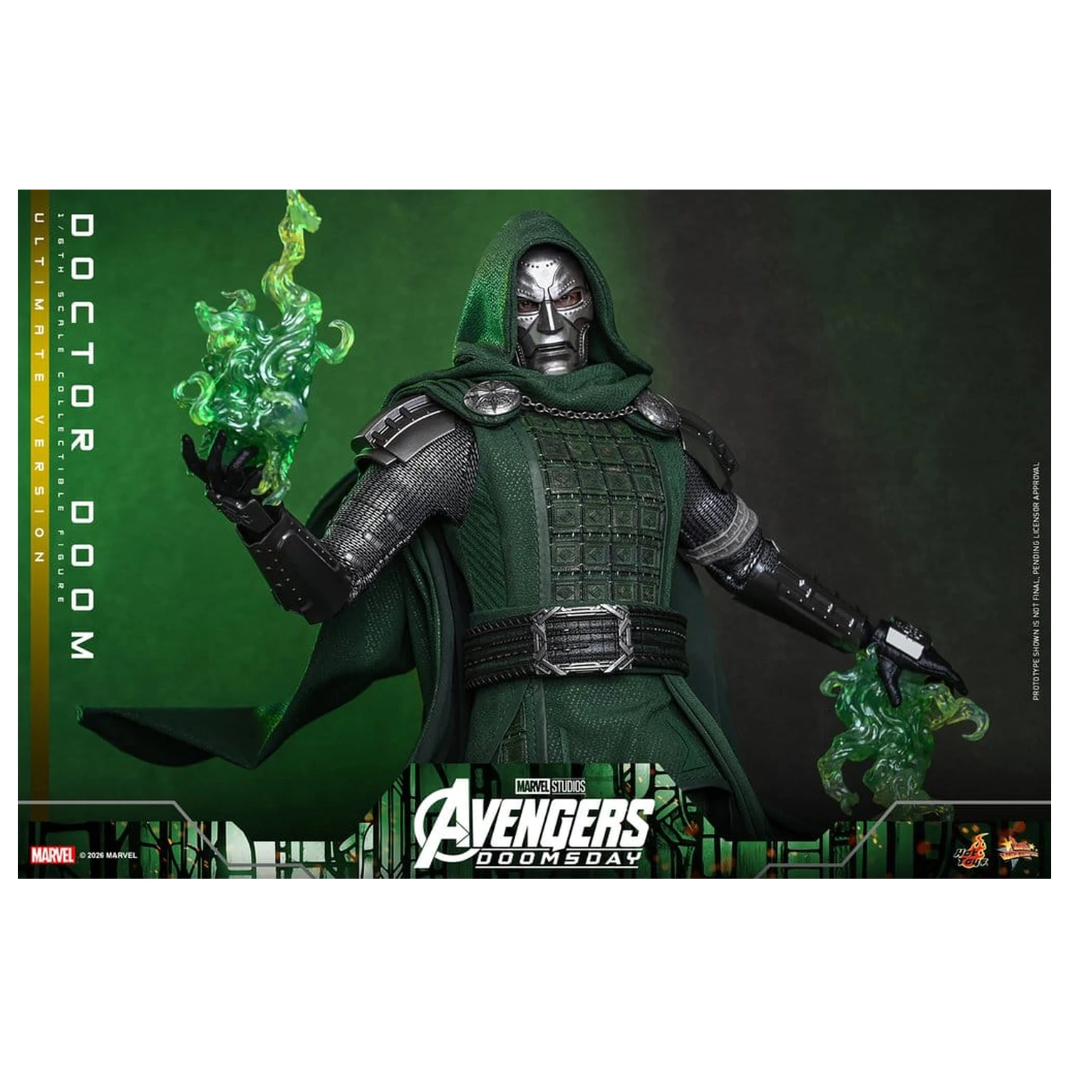 Avengers: Doomsday Movie Masterpiece figurina de actiune 1/6 Doctor Doom (Ultimate Version) 31 cm poza produsului