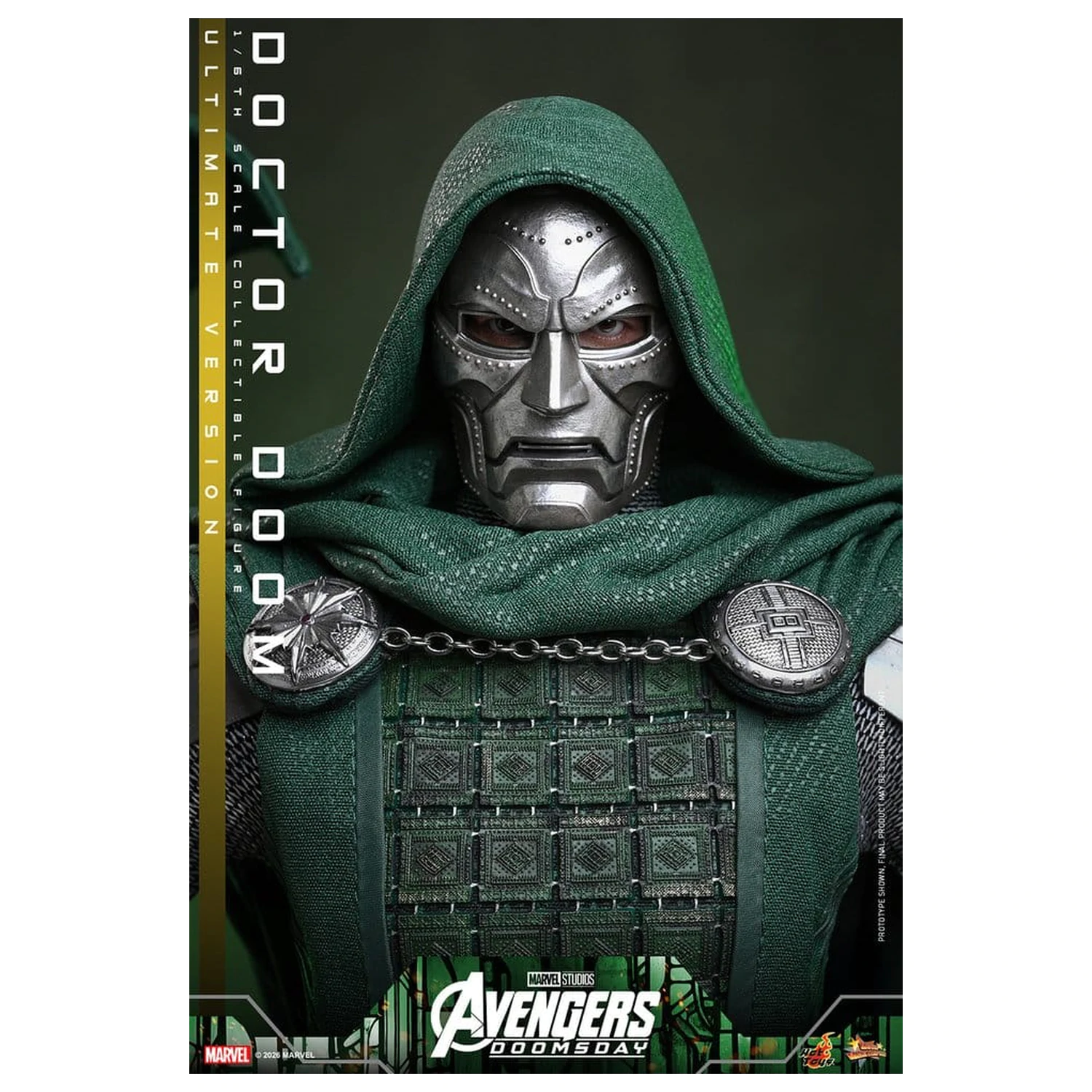 Avengers: Doomsday Movie Masterpiece figurina de actiune 1/6 Doctor Doom (Ultimate Version) 31 cm poza produsului