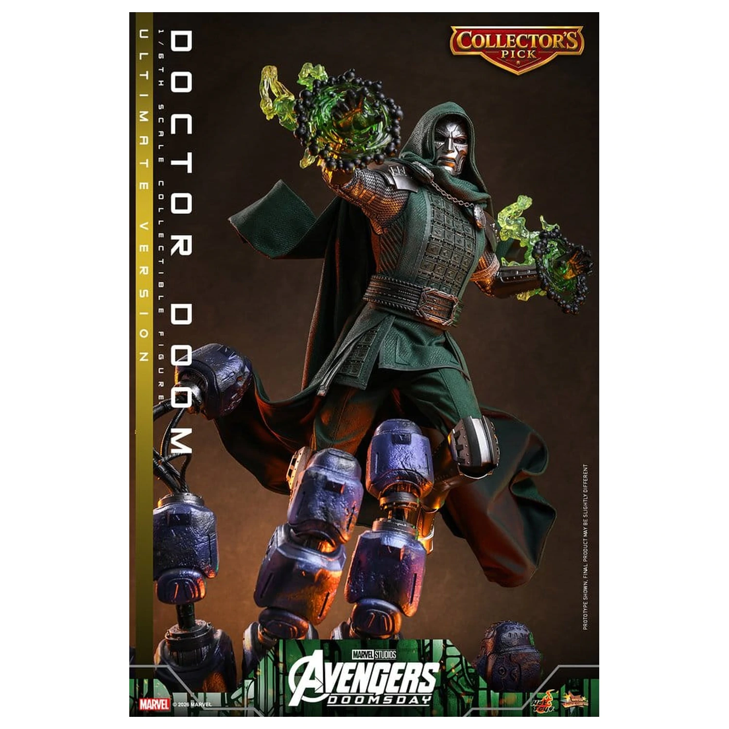 Avengers: Doomsday Movie Masterpiece figurina de actiune 1/6 Doctor Doom (Ultimate Version) 31 cm poza produsului