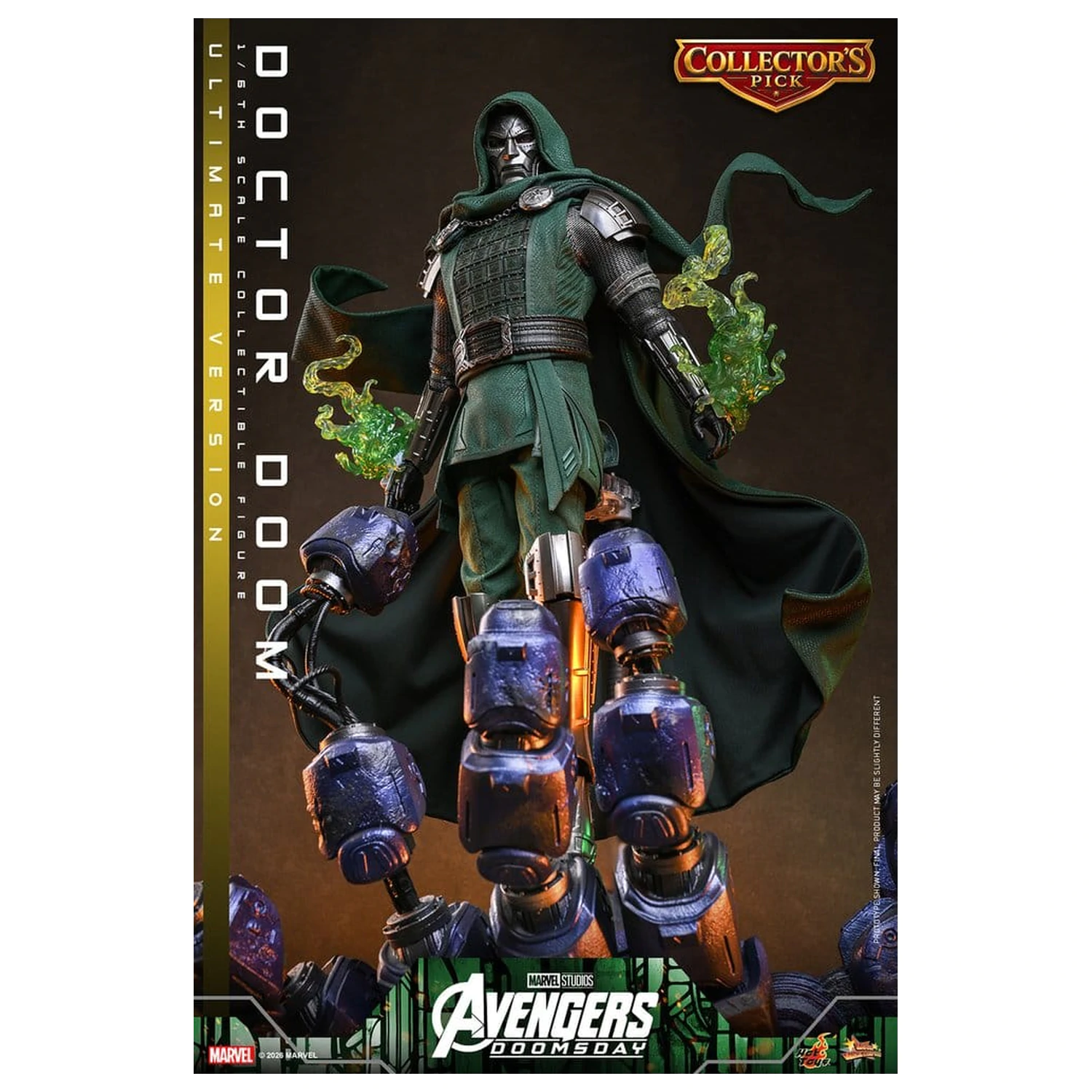 Avengers: Doomsday Movie Masterpiece figurina de actiune 1/6 Doctor Doom (Ultimate Version) 31 cm poza produsului