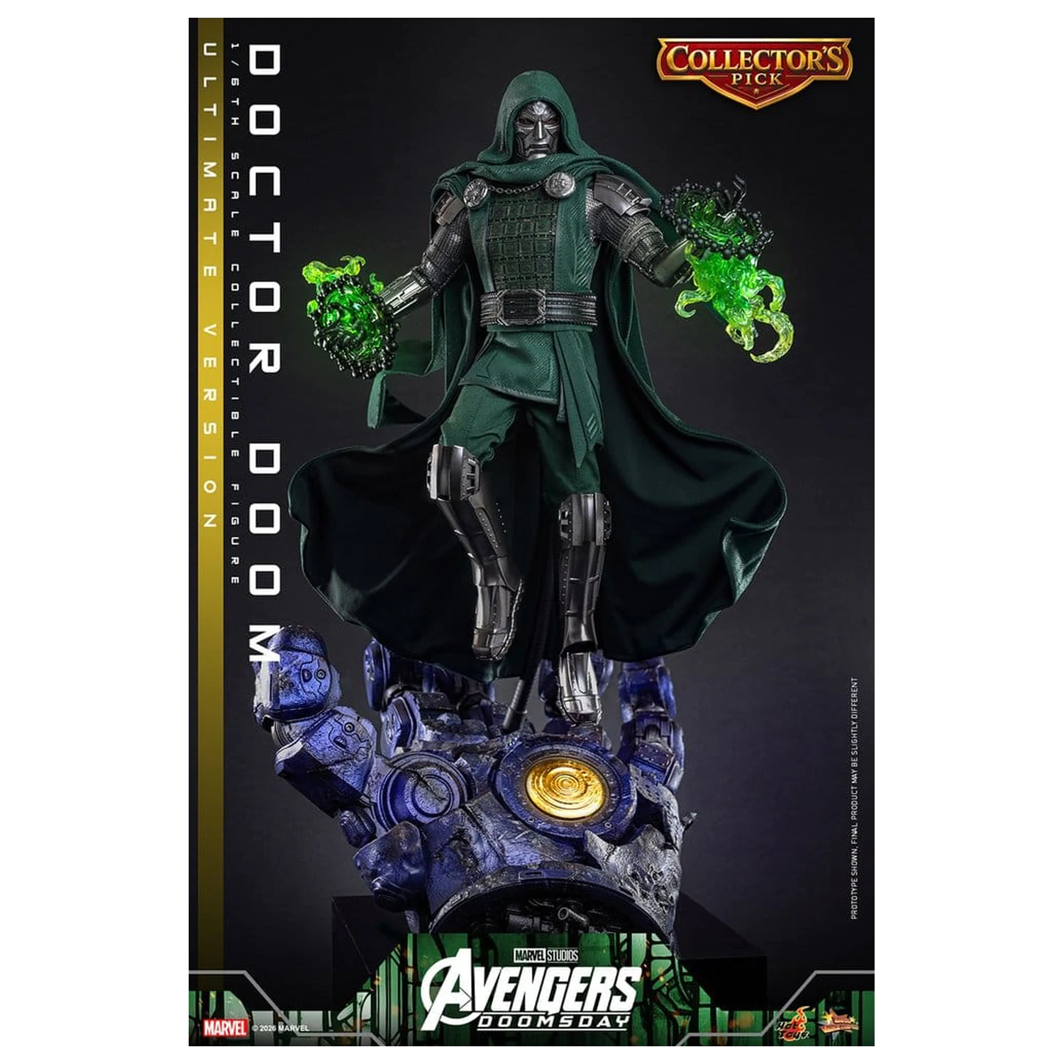 Avengers: Doomsday Movie Masterpiece figurina de actiune 1/6 Doctor Doom (Ultimate Version) 31 cm poza produsului