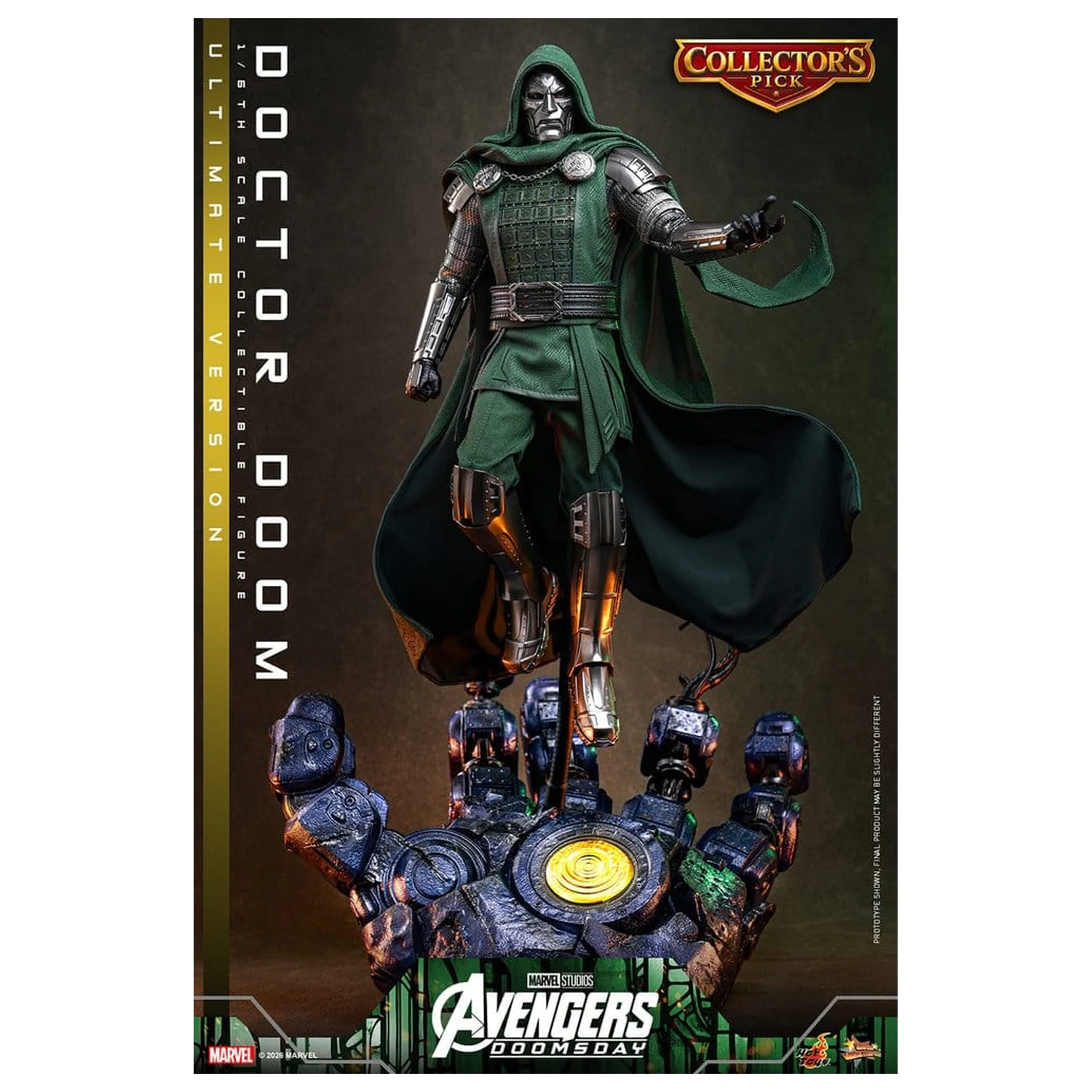 Avengers: Doomsday Movie Masterpiece figurina de actiune 1/6 Doctor Doom (Ultimate Version) 31 cm poza produsului