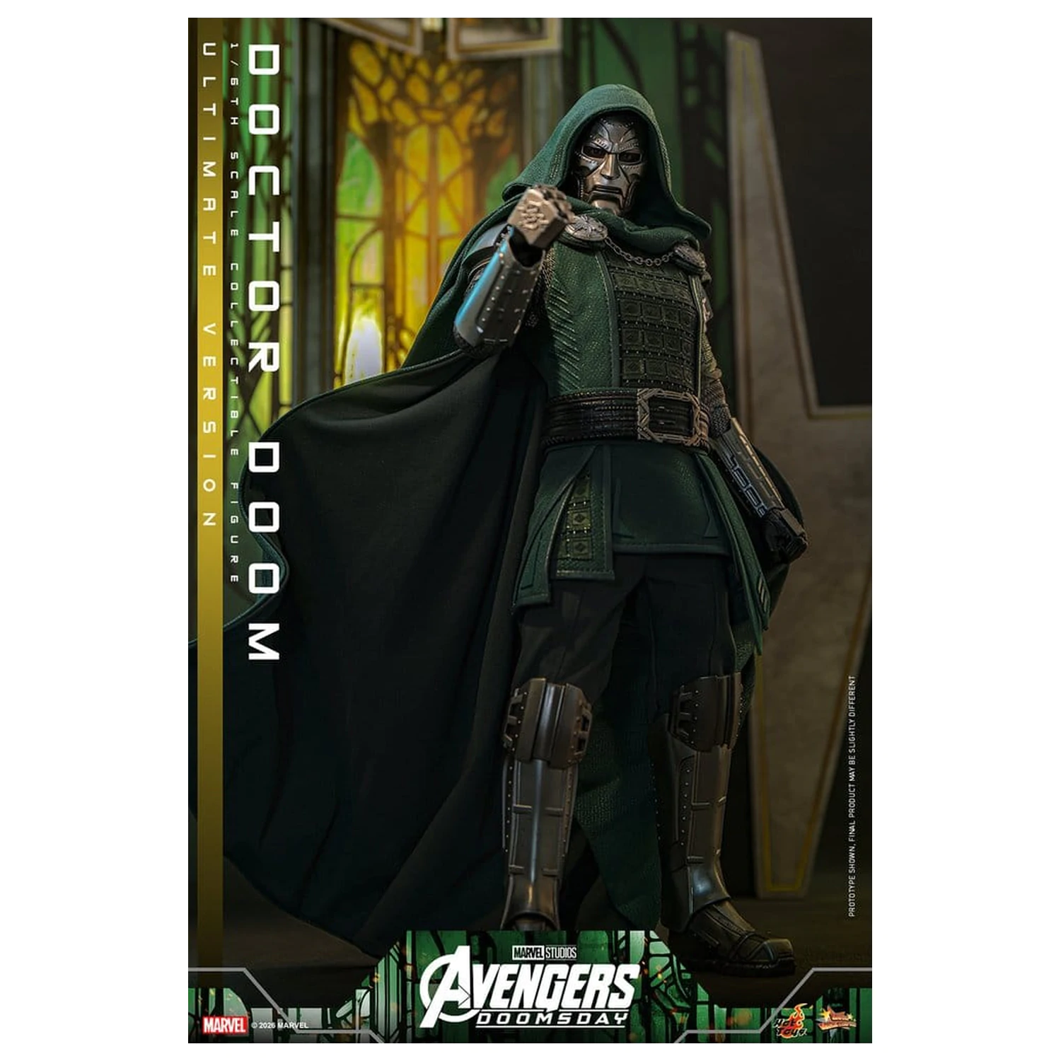 Avengers: Doomsday Movie Masterpiece figurina de actiune 1/6 Doctor Doom (Ultimate Version) 31 cm poza produsului