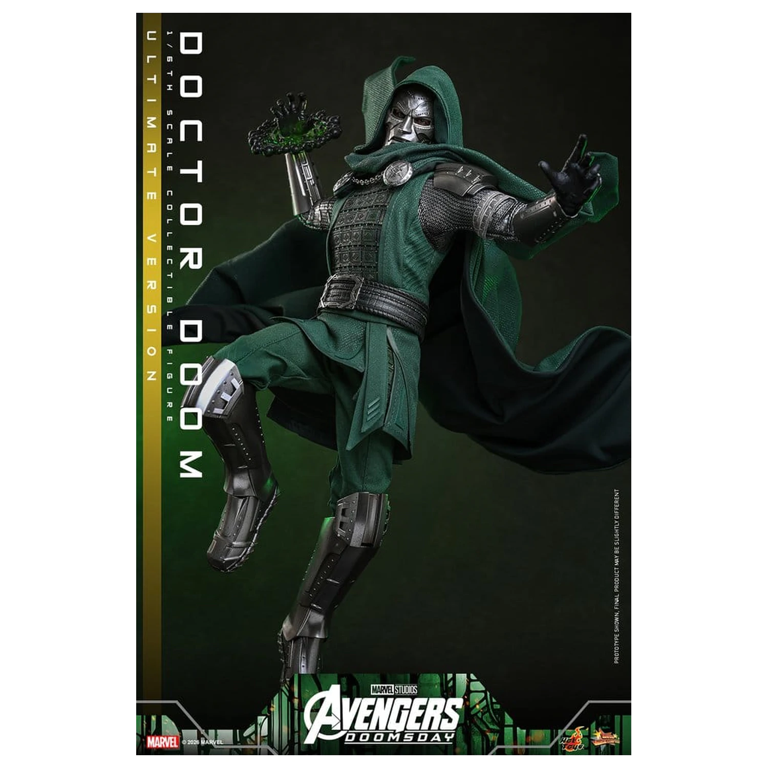 Avengers: Doomsday Movie Masterpiece figurina de actiune 1/6 Doctor Doom (Ultimate Version) 31 cm poza produsului
